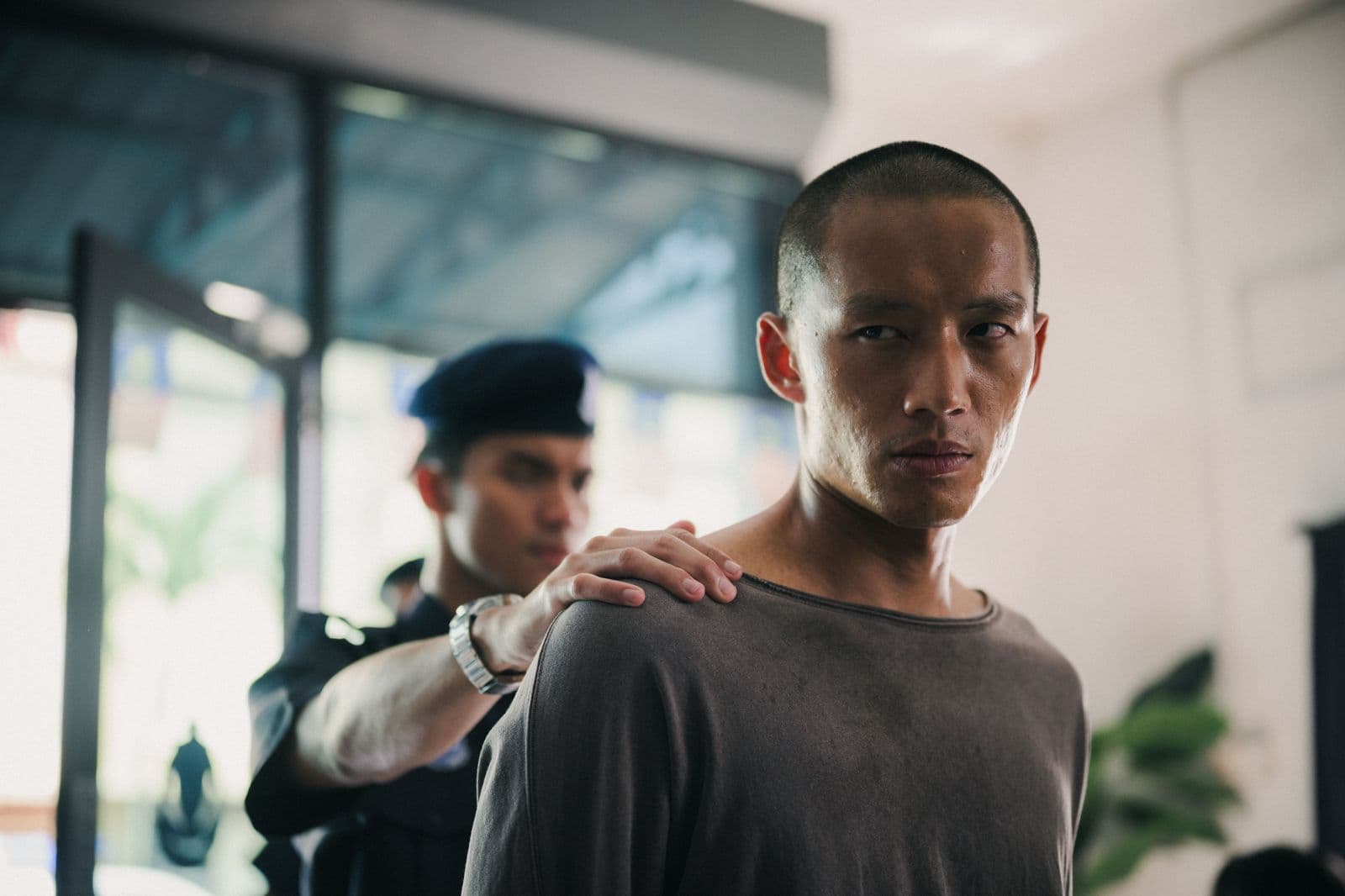 陳澤耀在《黑潮》片中飾演背負罪疚感、出獄返鄉的男子阿忠，成為第一位角逐金馬影帝的大馬演員。圖／甲上娛樂