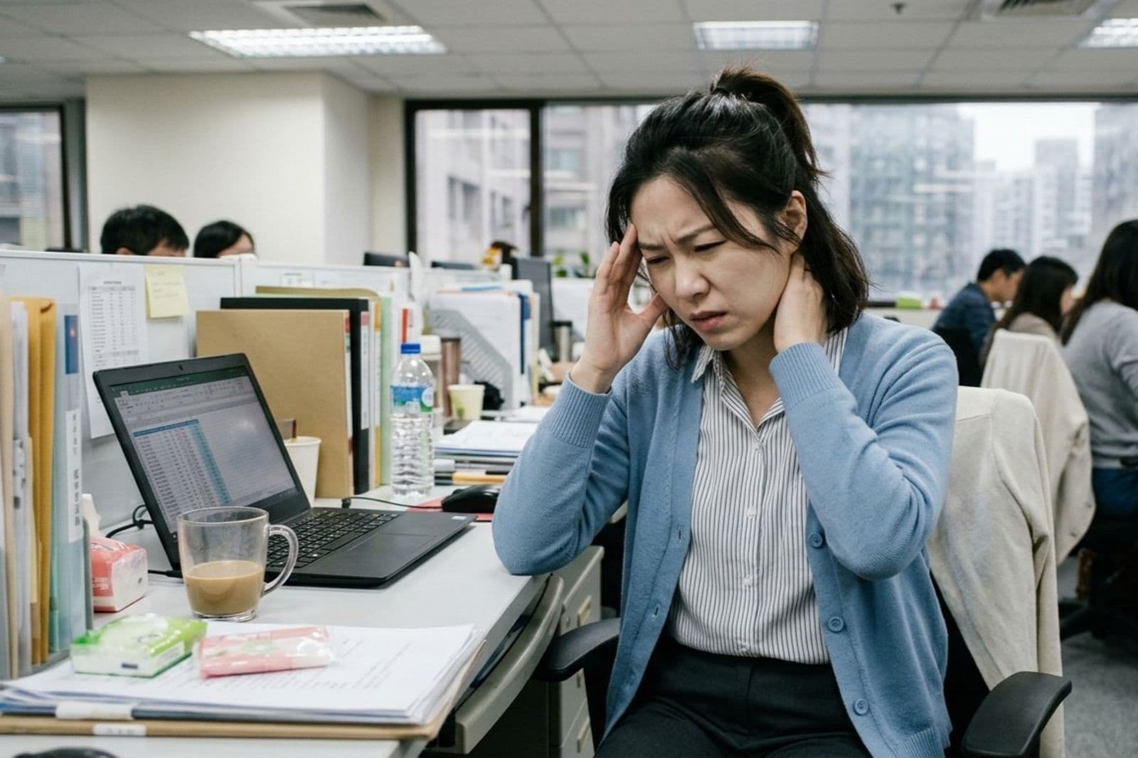 頭暈伴隨耳鳴、聽力變化恐是內耳問題，但若突發走路不穩、臉歪、說話不清恐是中風警訊。（示意圖）