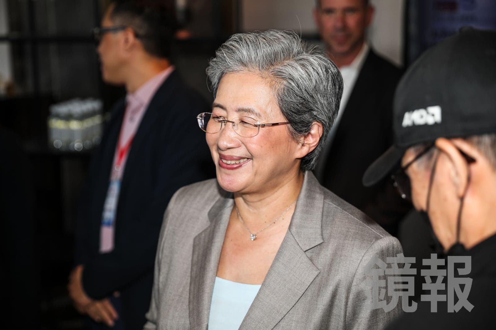 超微CEO蘇姿丰10月6日將再來台。攝影鄒保祥