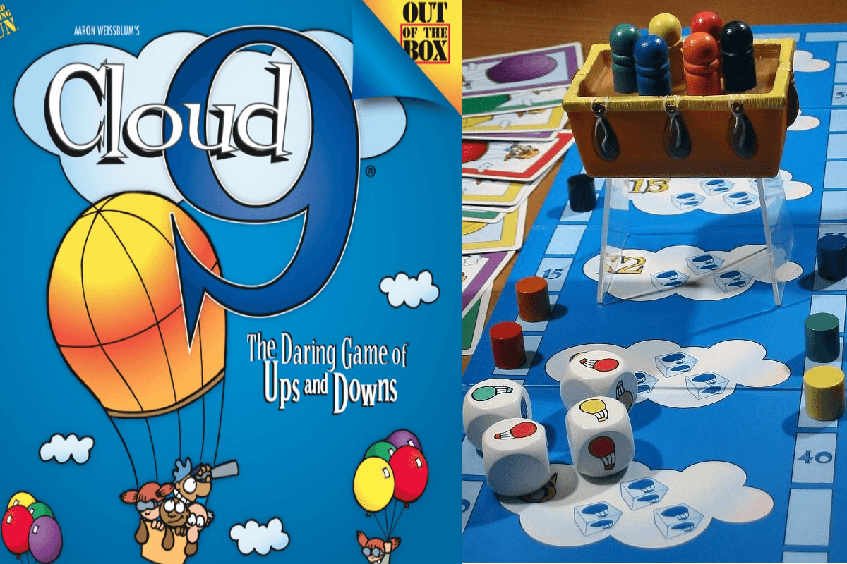 Out of the Box Publishing 出版的《熱氣球之旅》（圖片來源：BGG）