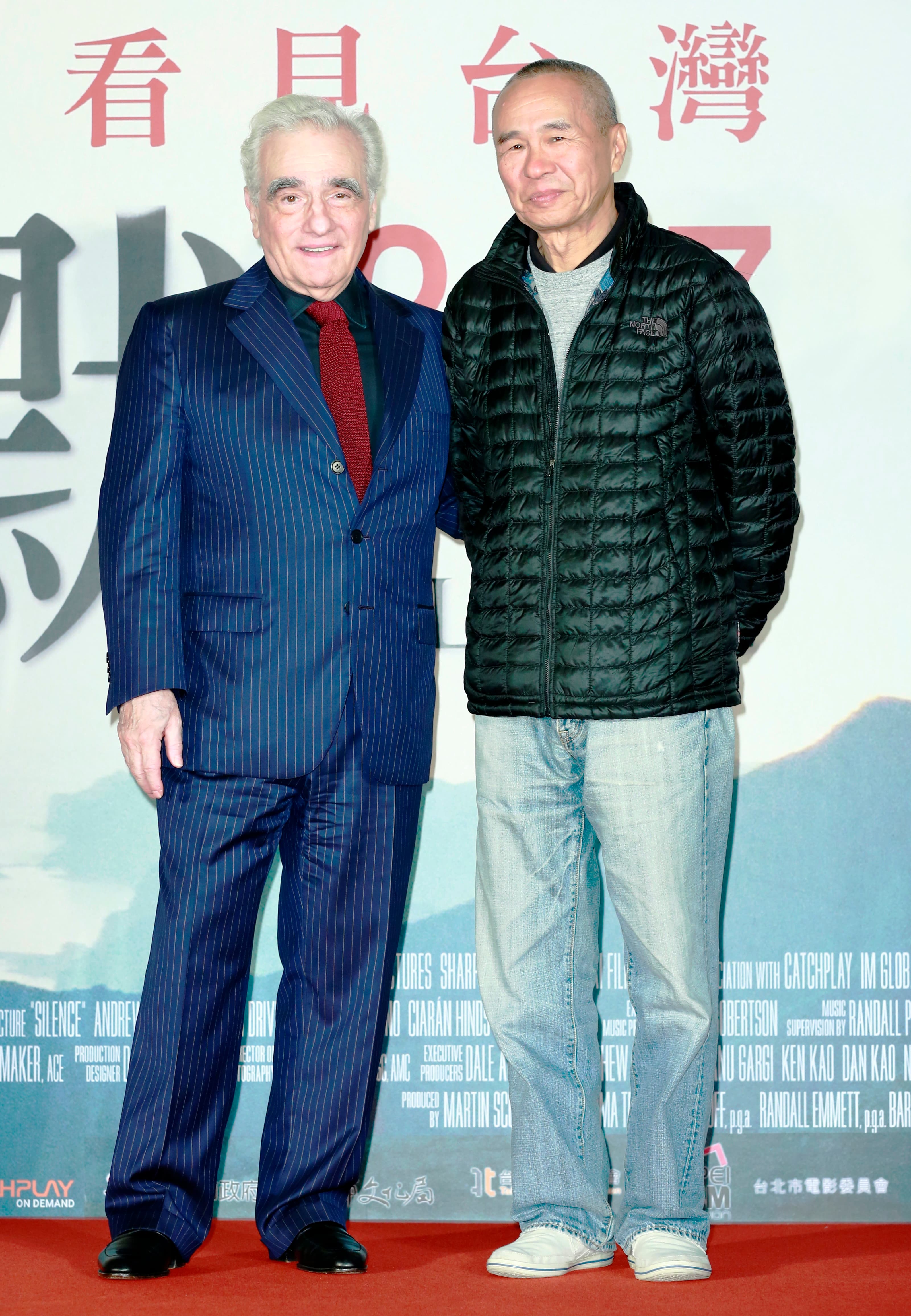 侯孝賢驚喜現身站台力挺，兩位世界級名導在台灣相見歡，留下歷史性的畫面。