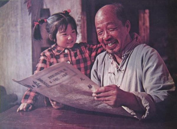 大陸知名演員張雁（右）是崔小萍的初戀情人。（翻攝自網路）