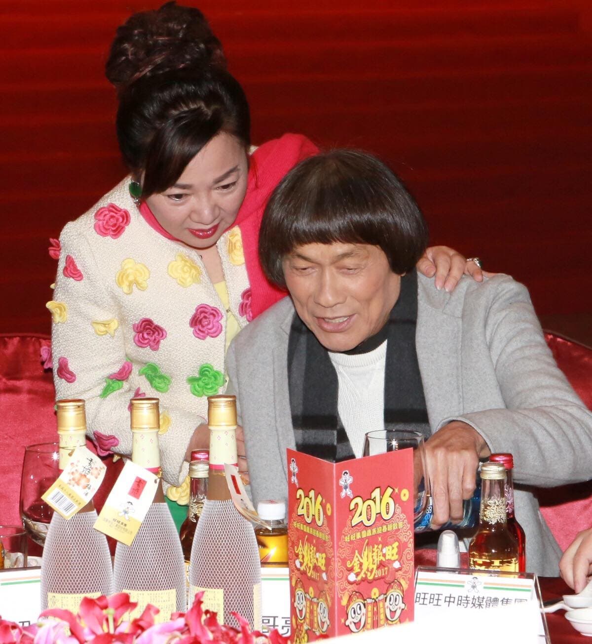 藝人白冰冰。