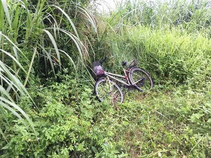 家屬發現老翁腳踏車,卻不見人影,立刻報警。