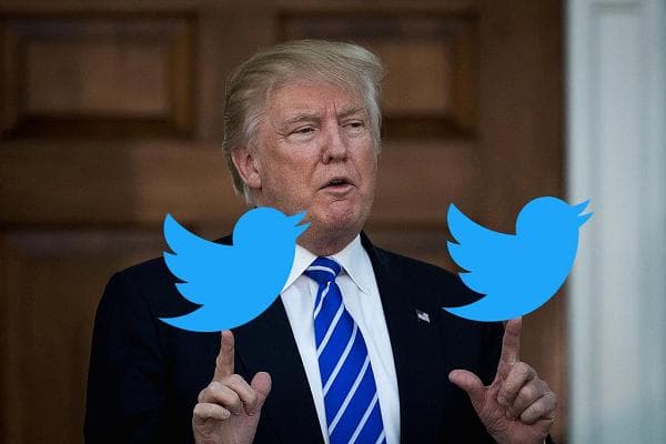 川普愛用Twitter,Twitter外交世界有名,卻對Twitter股價沒有幫助。(圖取自網路)