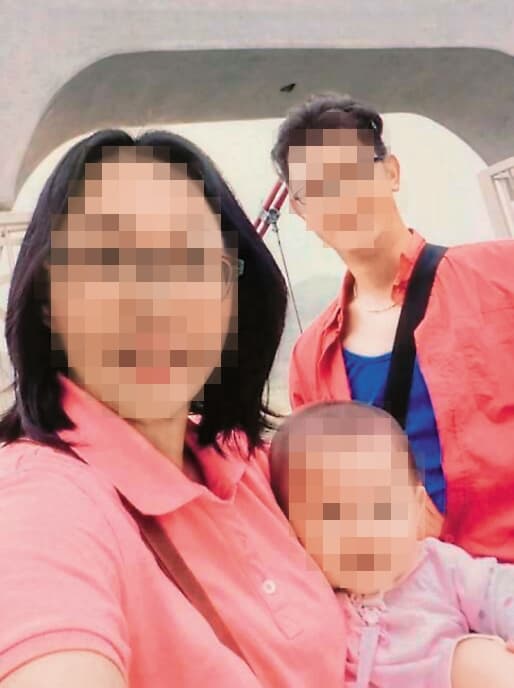 林世韋和張雅怡利用難得連假帶著7個月大的女兒出遊,一家3口的首次旅行竟成為死亡之旅。(翻攝畫面)