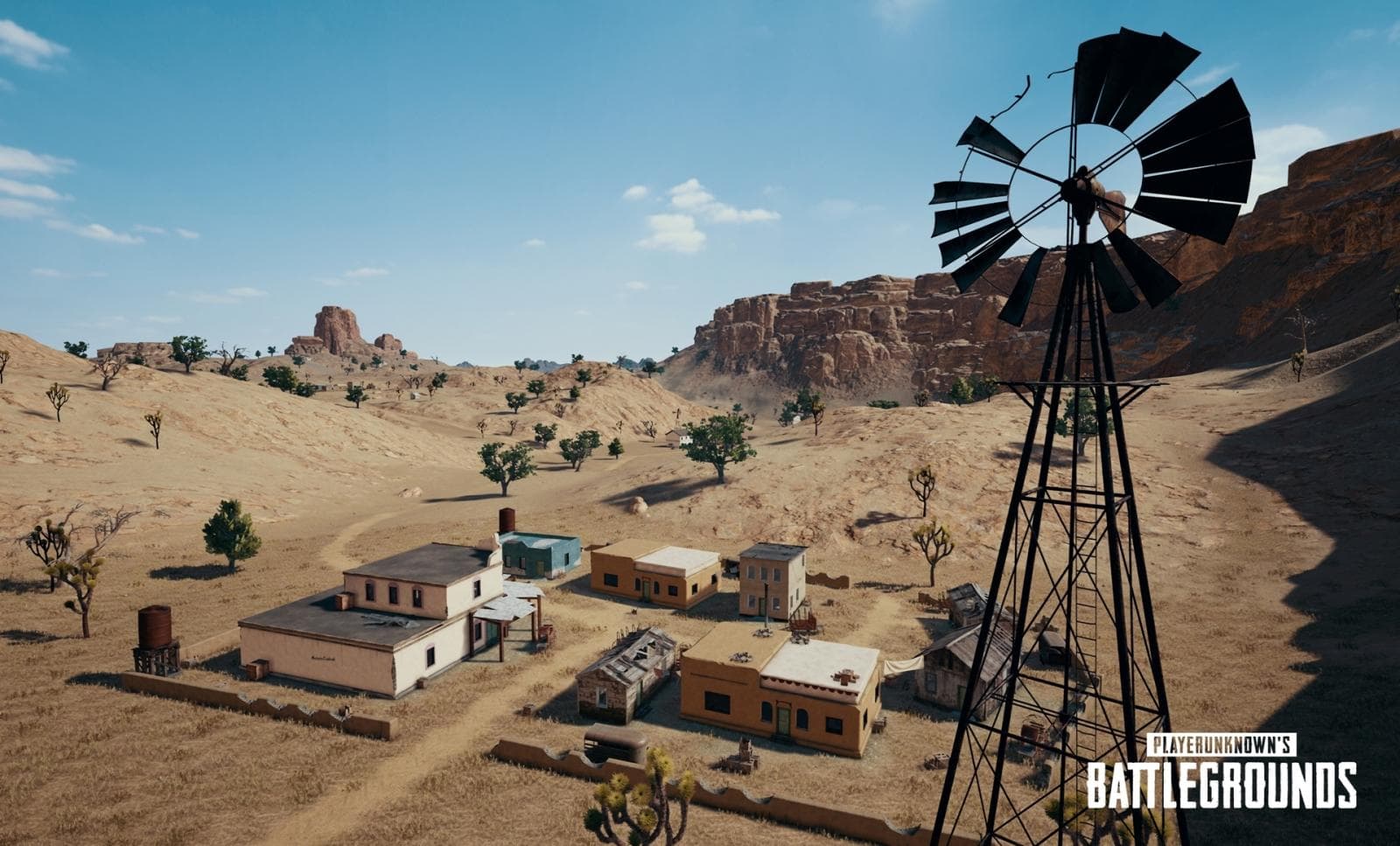 全新的沙漠地圖「Miramar」。