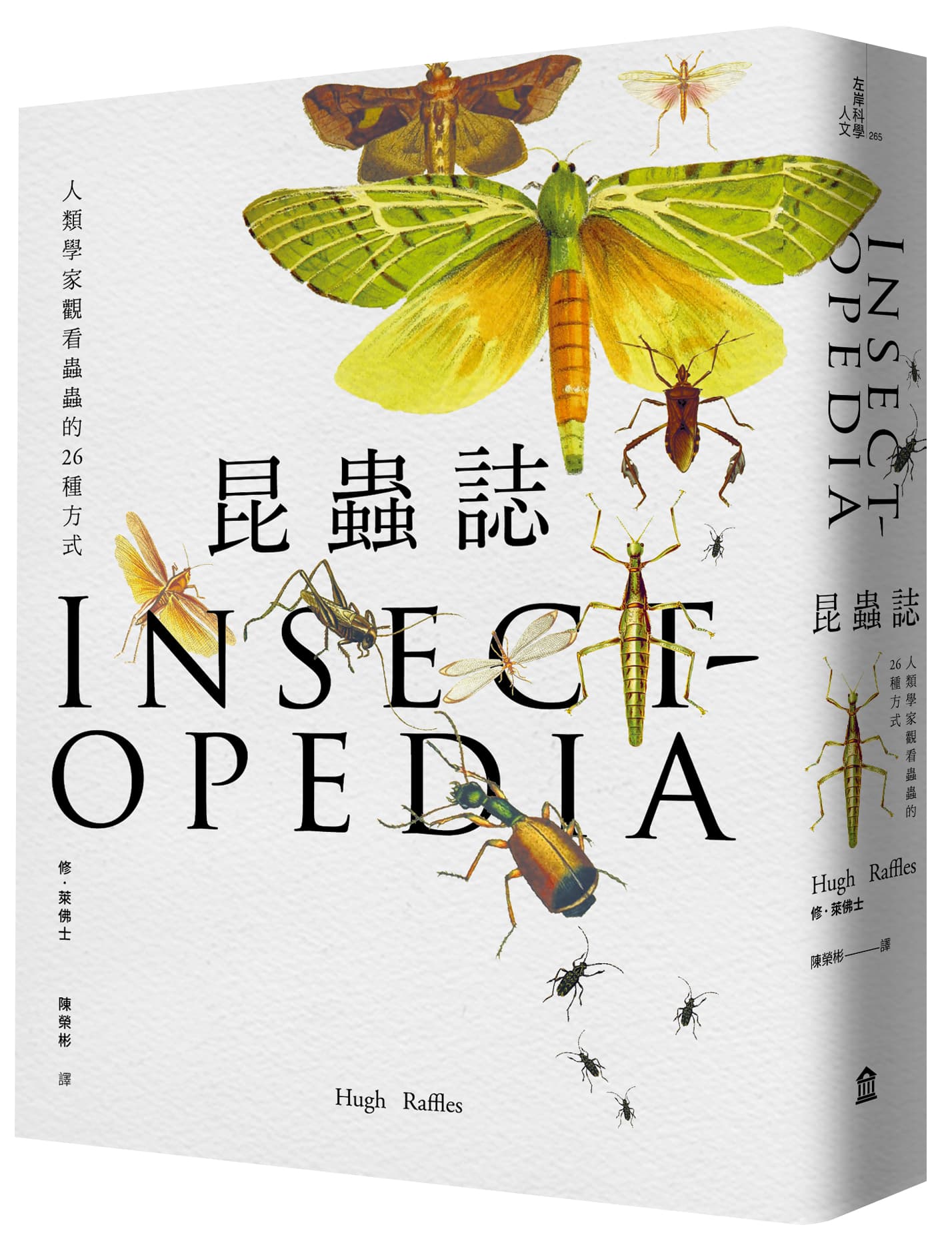 《昆蟲誌:人類學家觀看蟲蟲的26種方式》,修.萊佛士著,陳榮彬譯,左岸文化出版