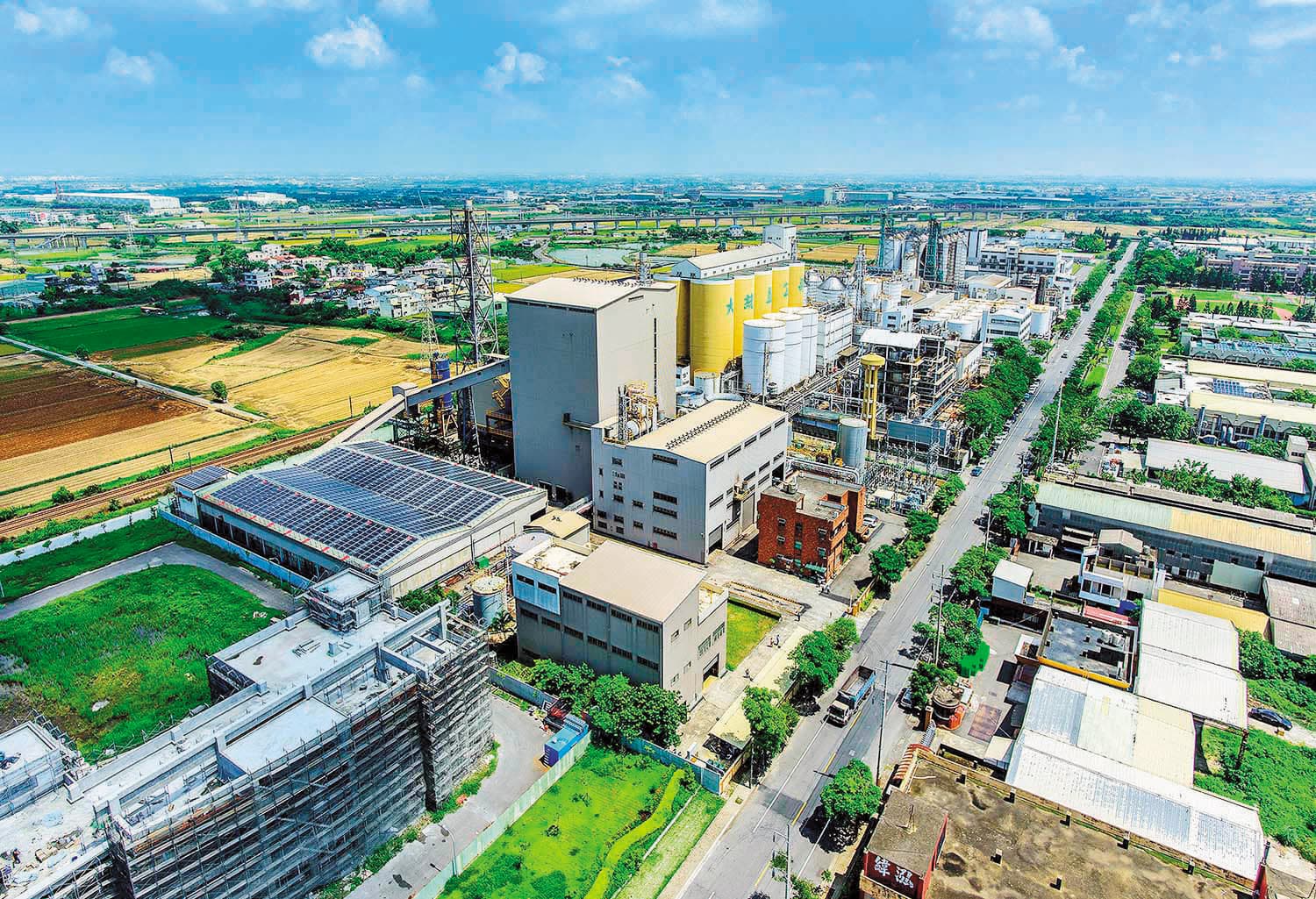 國內汽電共生廠和台電簽訂保證收購電價，現金殖利率長期穩健。圖為台汽電官田汽電共生廠。（翻攝台汽電官網）