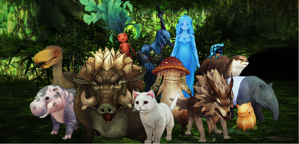 各式各樣的幻獸可以招募成為夥伴(圖片來源:官方)