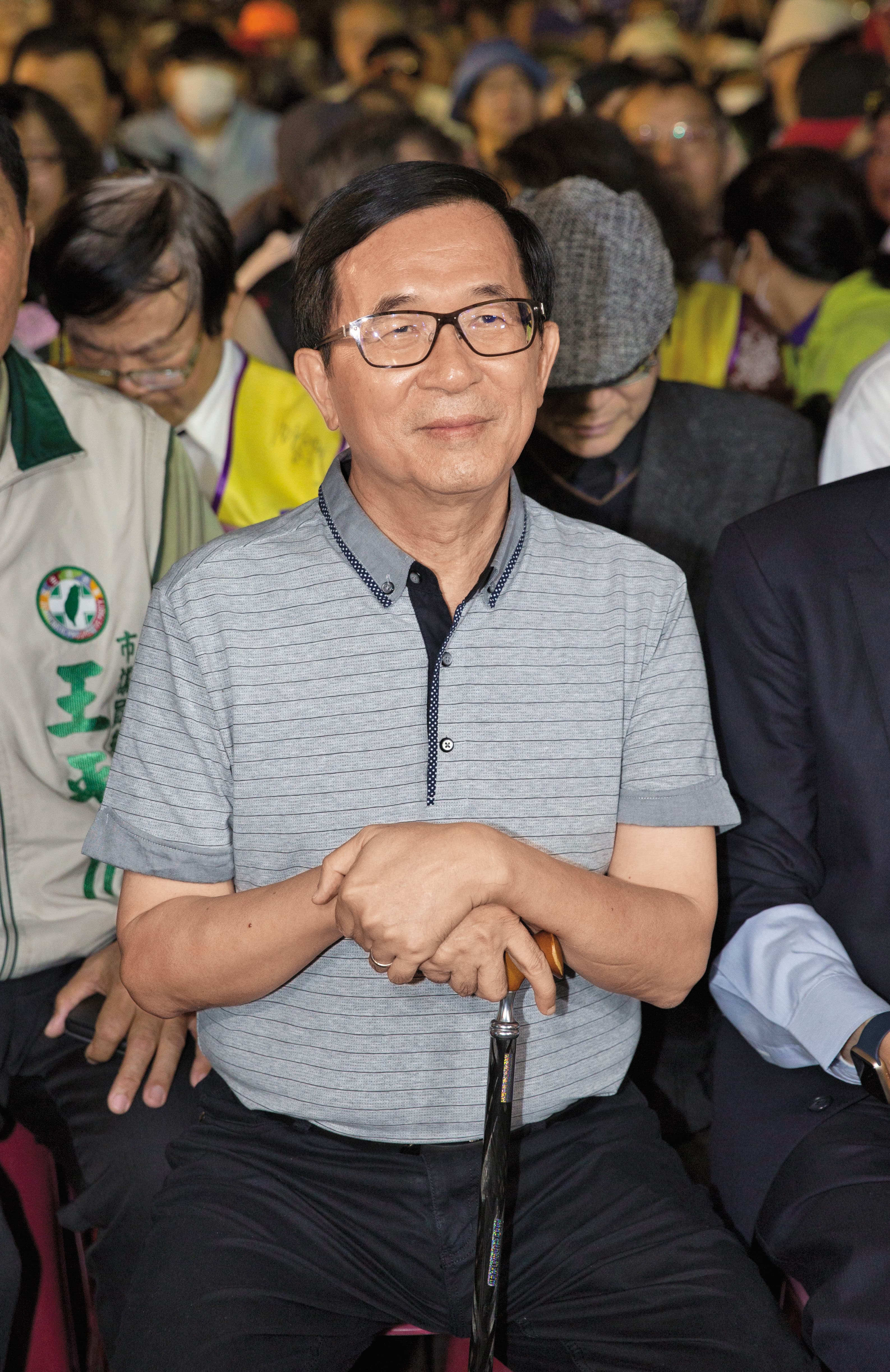 柯文哲表示沒人認為扁是廢人,比較像是「政治魔人」