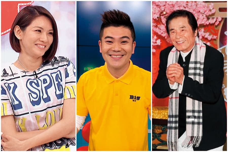 左起林佳儀、馬國畢與雷洪。(左圖中天提供、中圖翻攝自馬國畢臉書)
