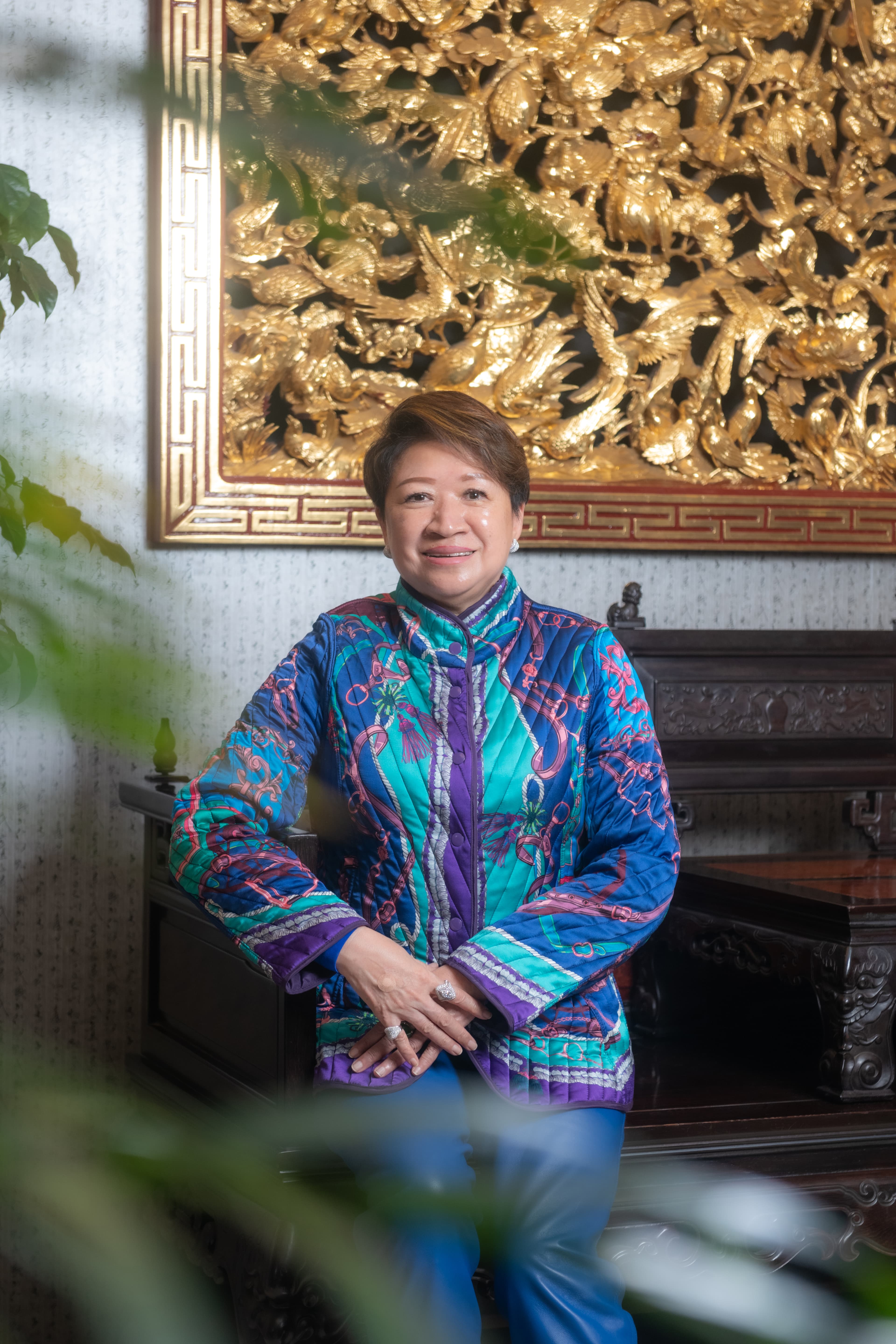 「大三元酒樓」董事長邱靜惠每天在餐廳巡頭看尾,唯有大年初一店休才跟著休息。