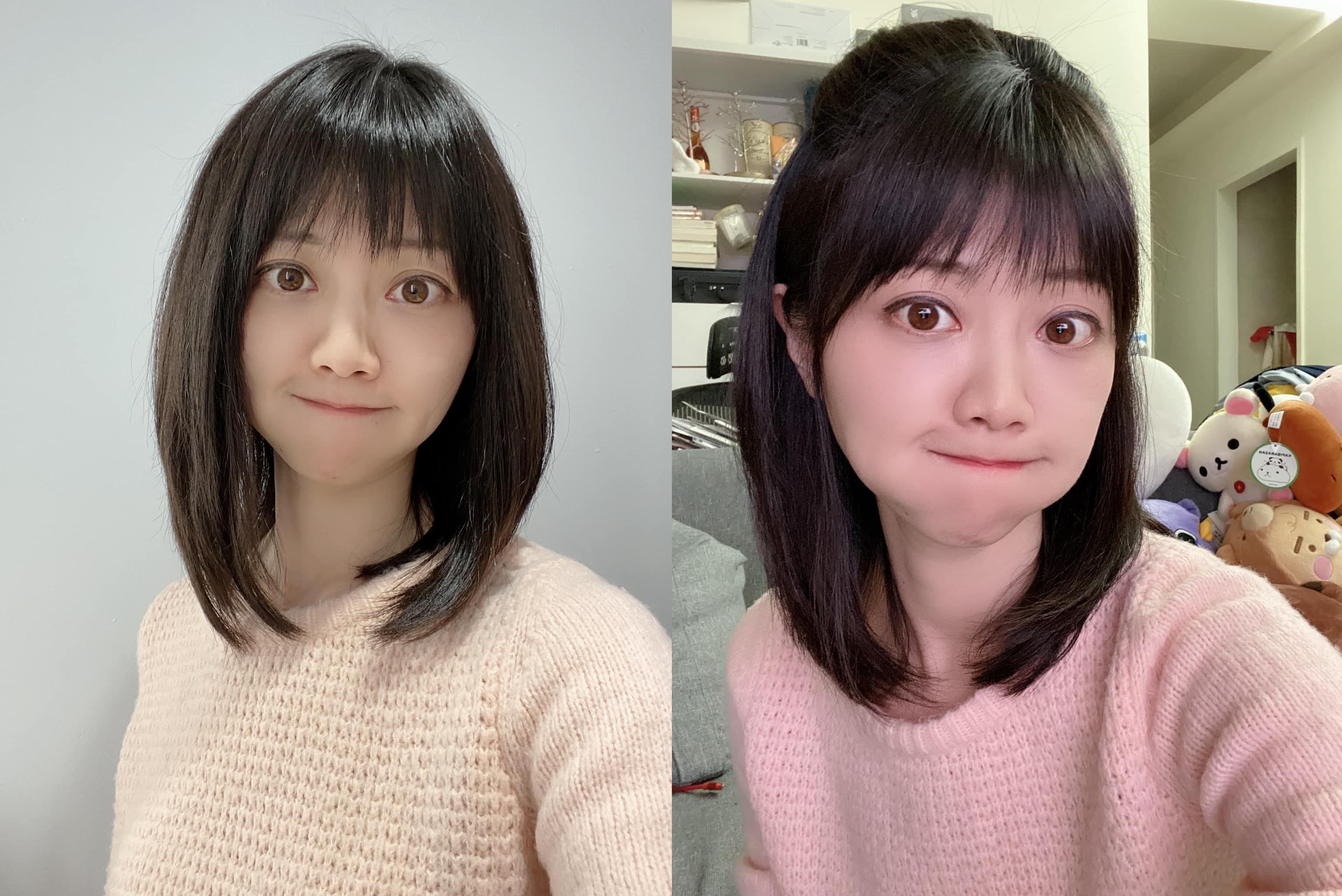 「港湖女神」高嘉瑜連剪頭髮都引發話題。(翻攝自高嘉瑜臉書)