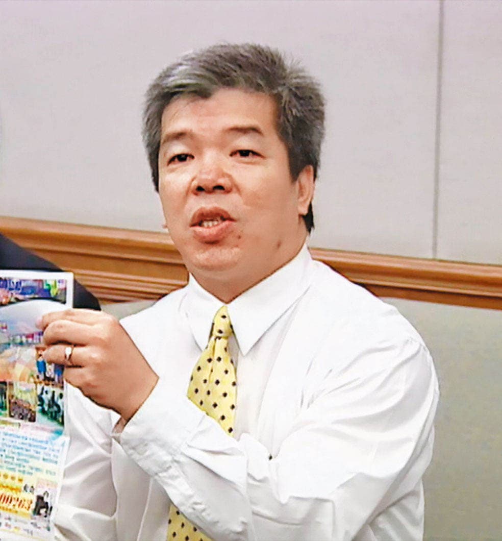 遭槍殺的吳善九問政犀利,有議會小鋼炮之稱。(東森新聞提供)