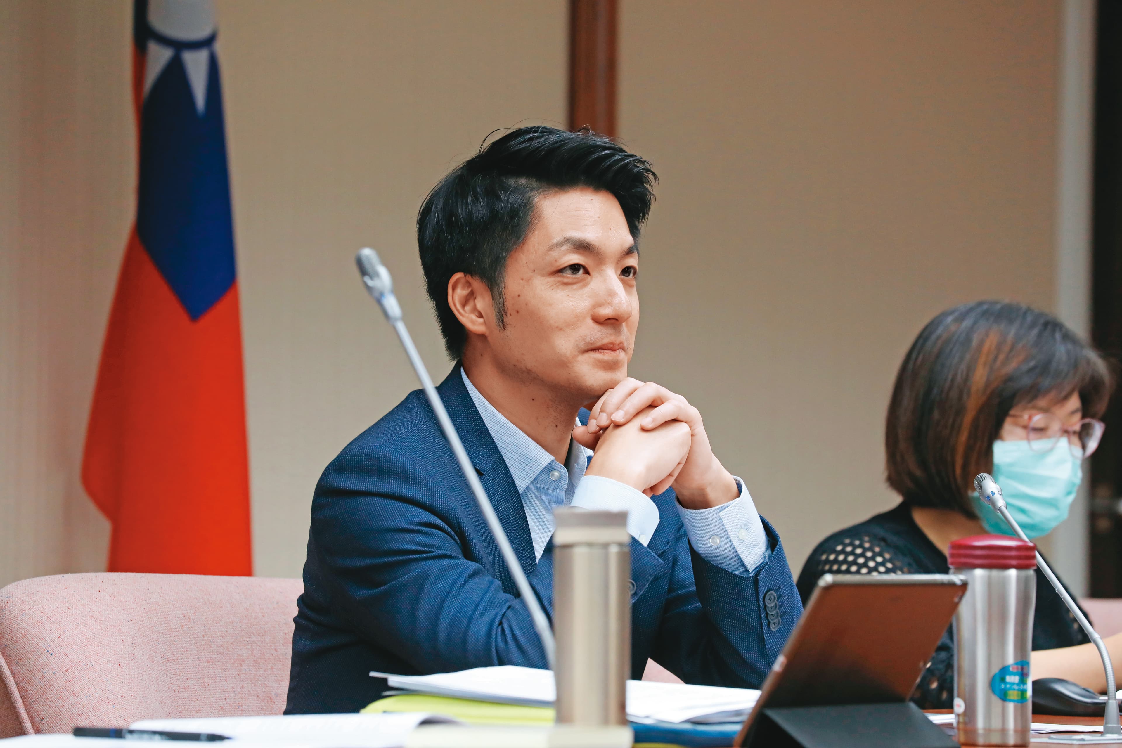 江柯合體後,對於明年台北市長選舉,藍營一直傳出柯文哲有意轉挺蔣萬安(圖)。
