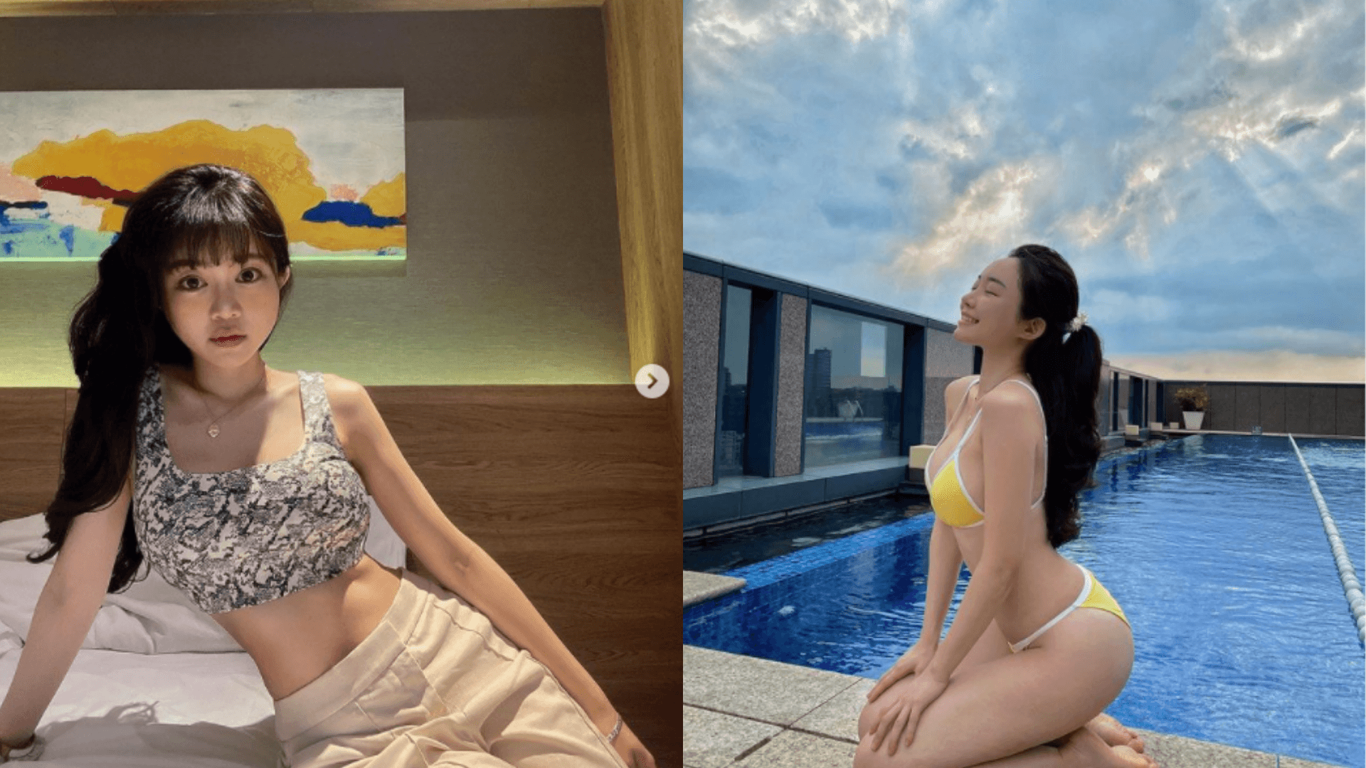 擁有好身材的An大方分享美照,纖腰、美胸、長腿讓男女粉絲都大讚。(翻攝自ohgoodjobpal IG)