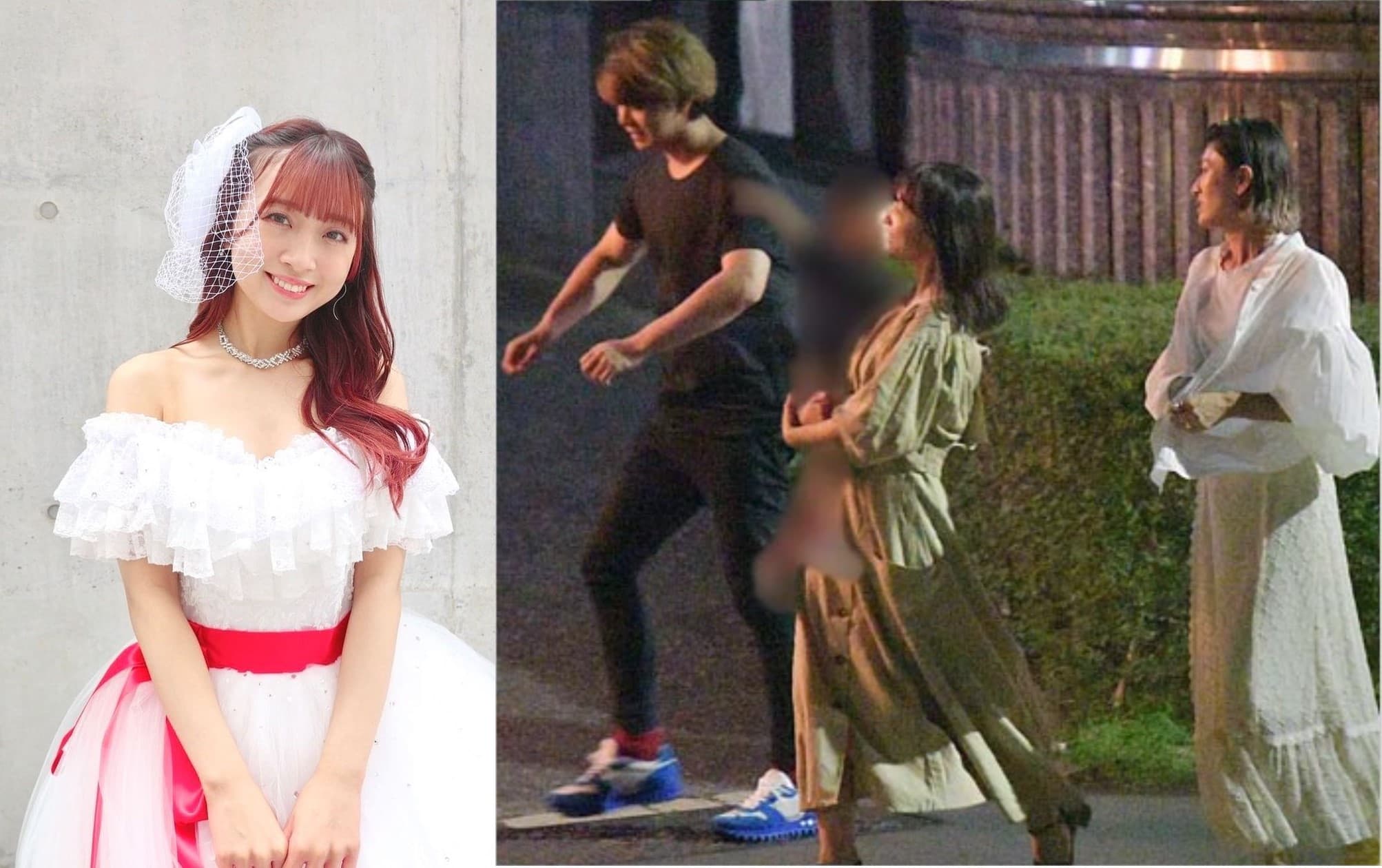 渡邉幸愛同框山田家族,手上抱著的是山田優和小栗旬的小孩。(翻攝自渡邉幸愛IG、《NEWSポストセブン》)