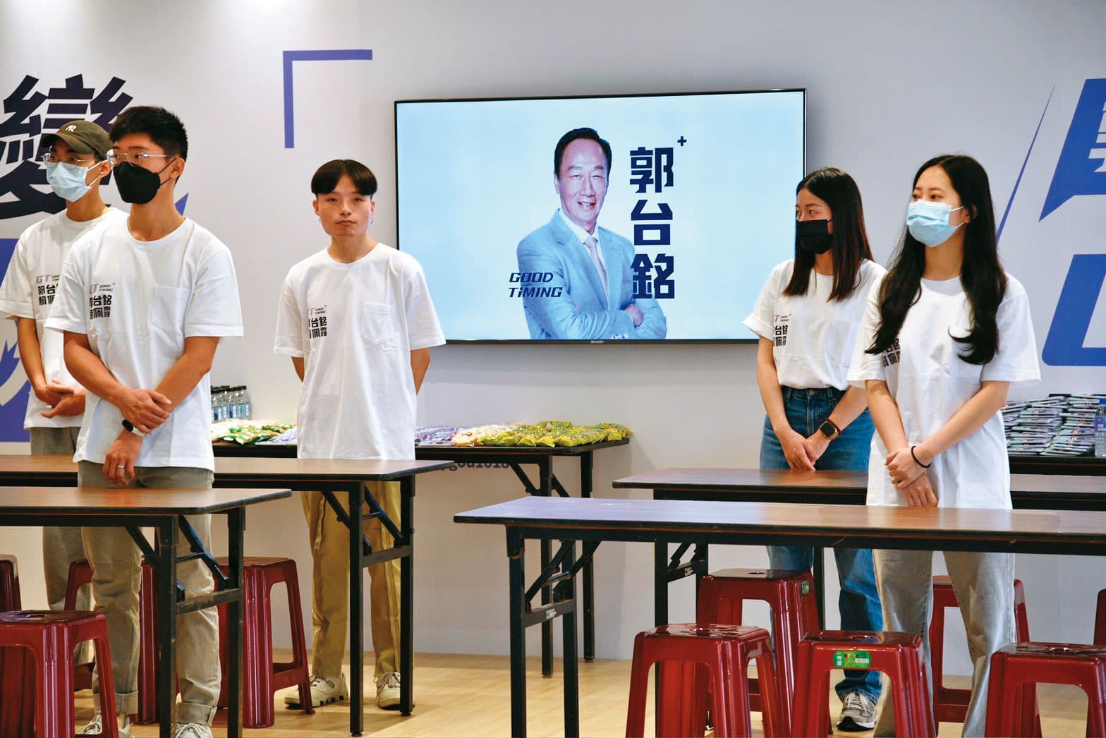 針對非6都縣市,郭陣營將採取「直營店」與「加盟店」概念,在各縣市拓展中、小型連署站。