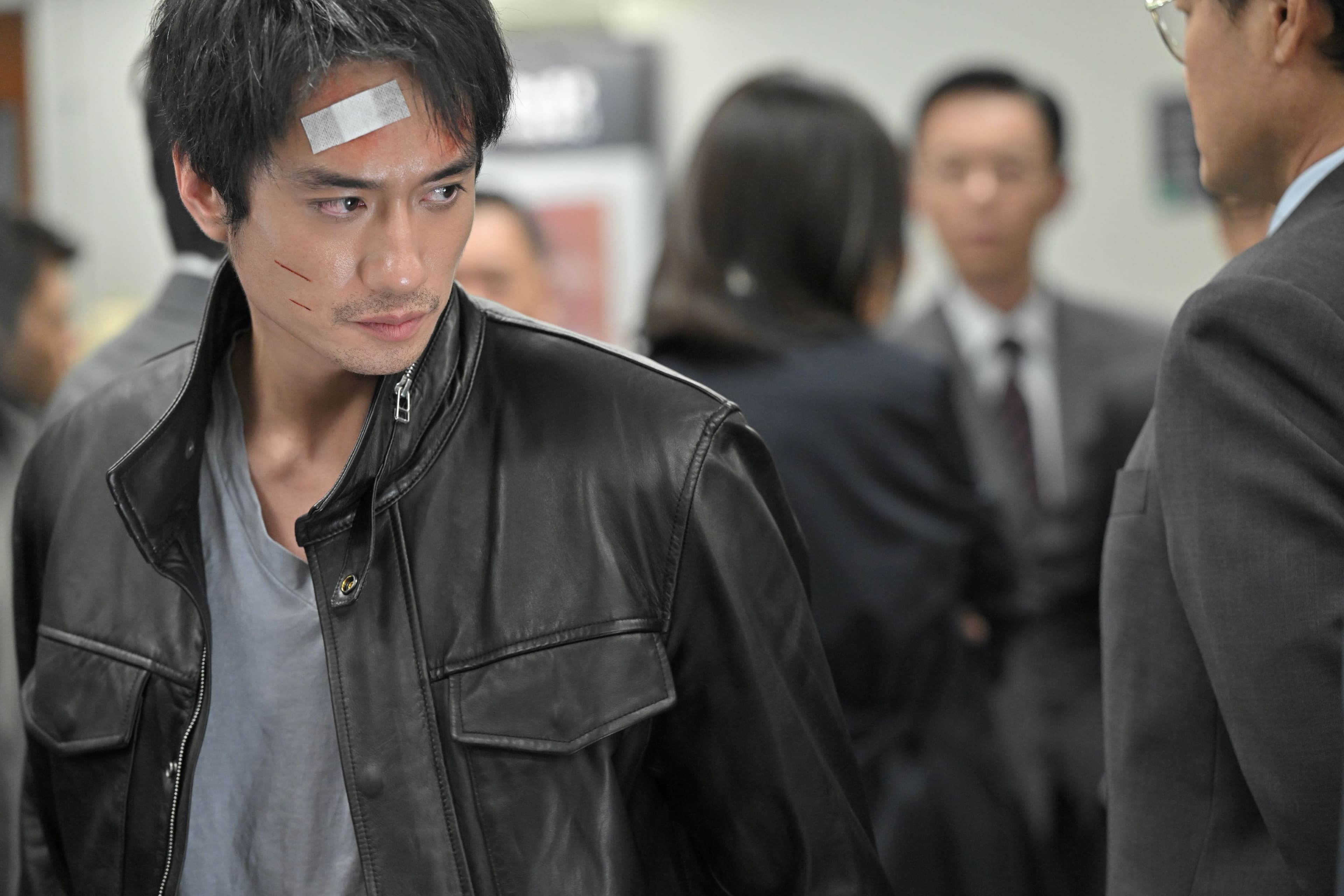 《寒戰1994》中,劉俊謙飾演「李文彬」年輕時代。(華映提供)