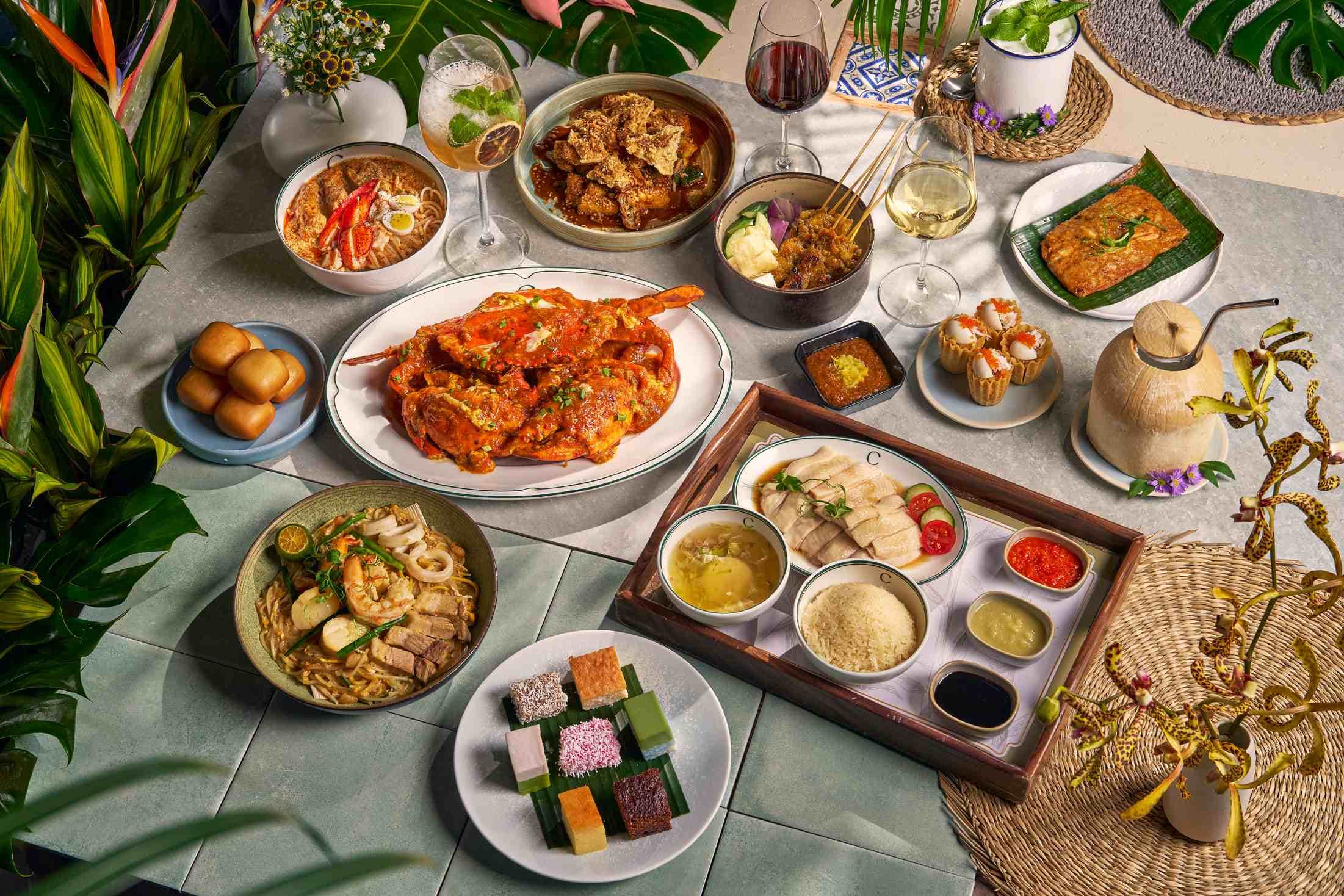 在烏節路希爾頓酒店中的Chatterbox Restaurant,可以品嘗到主廚團隊精心研發的各式新加坡料理。(Chatterbox提供)