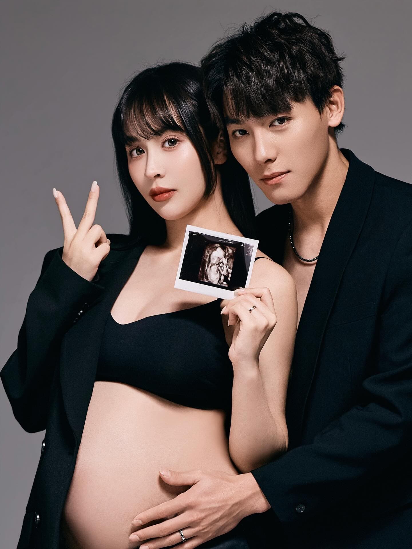 啾啾與陳晨威公開認愛後進展神速,求婚、登記結婚並迎來女寶。(啾啾IG)