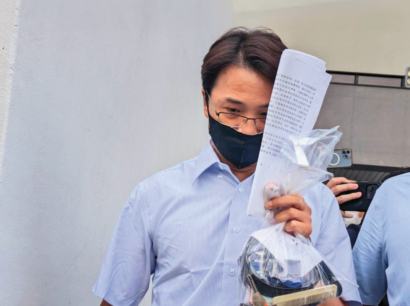 中聯油脂廠長陳明榮(圖)已遭收押禁見,如今又再被爆曾載朱燕華北上參加食藥署專家會議,引起外界質疑門神護航。