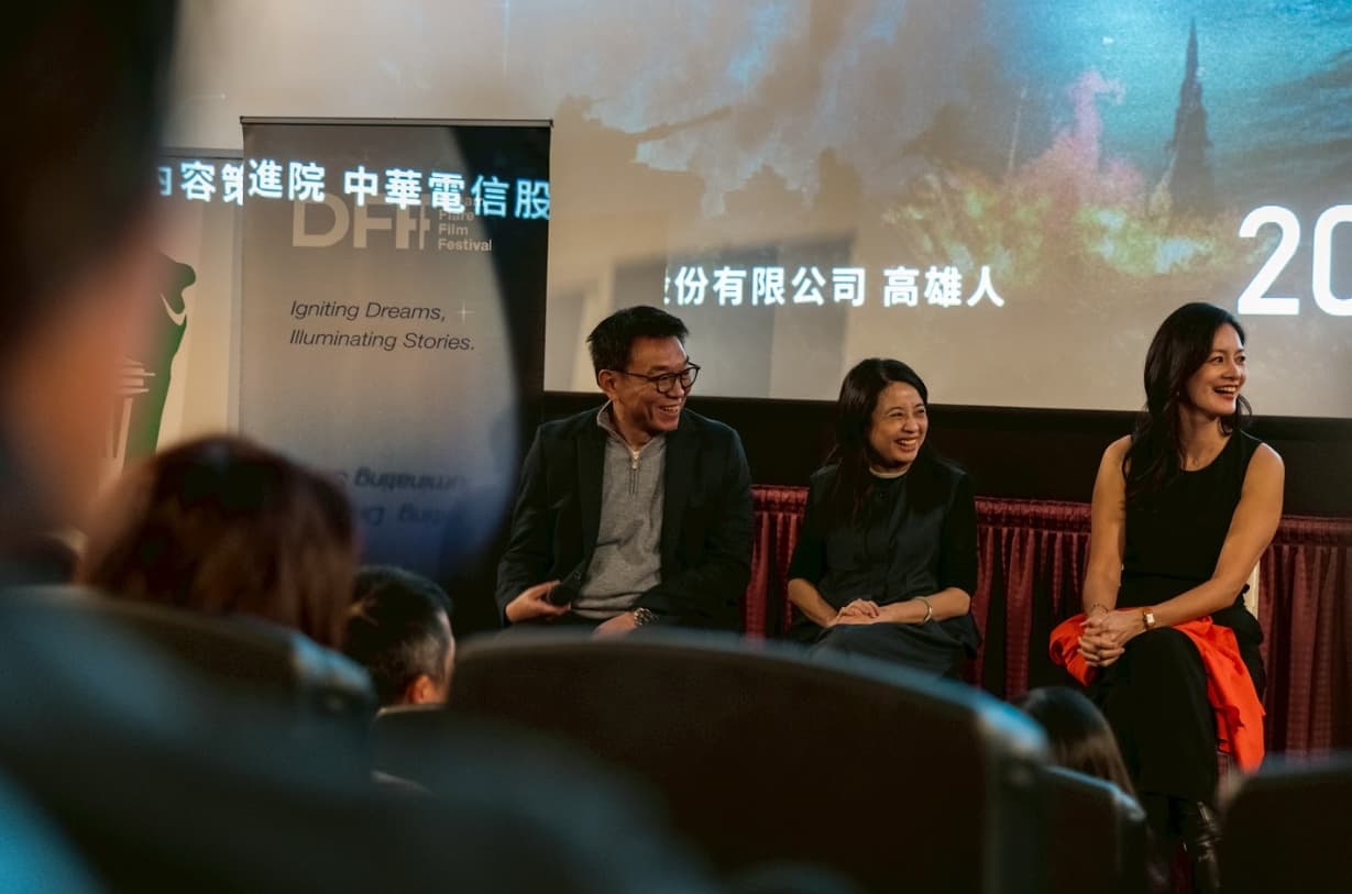 2月1日於西雅圖夢花影展舉行美國首場放映,監製林錦昌、製作人鄭心媚、演員謝怡芬均親自出席映後,與觀眾熱烈QA交流。(該劇製作團隊提供)