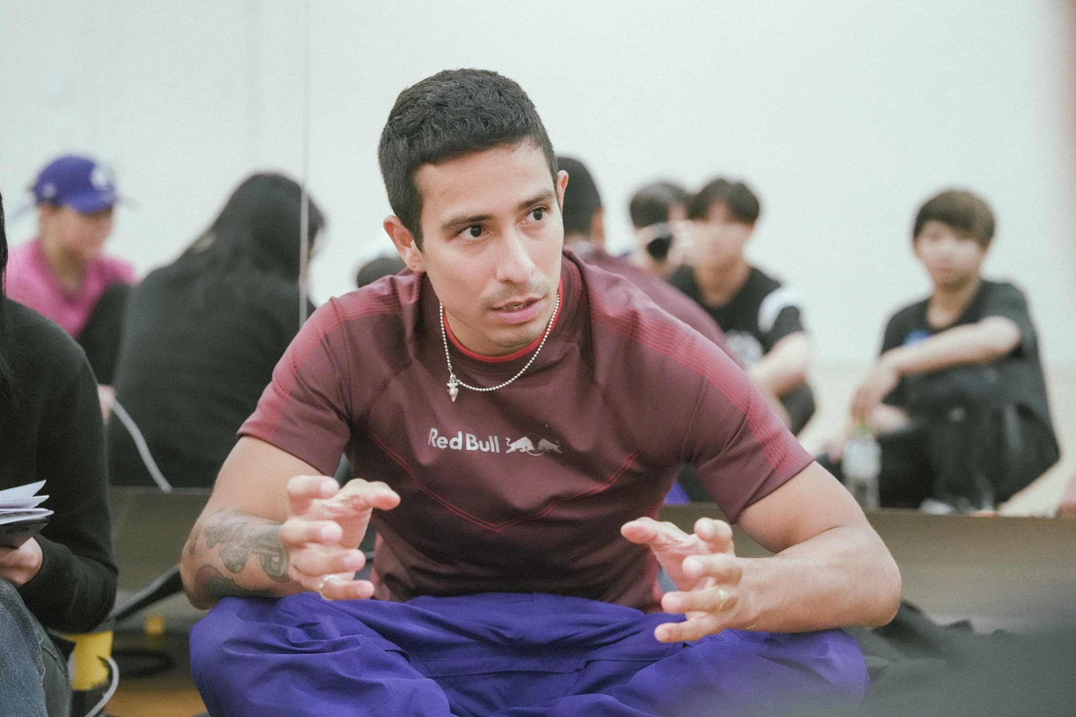 曾獲多項國際冠軍榮譽,世界頂尖舞者 B-boy Victor 來台進行大師課程。(永齡基金會提供)