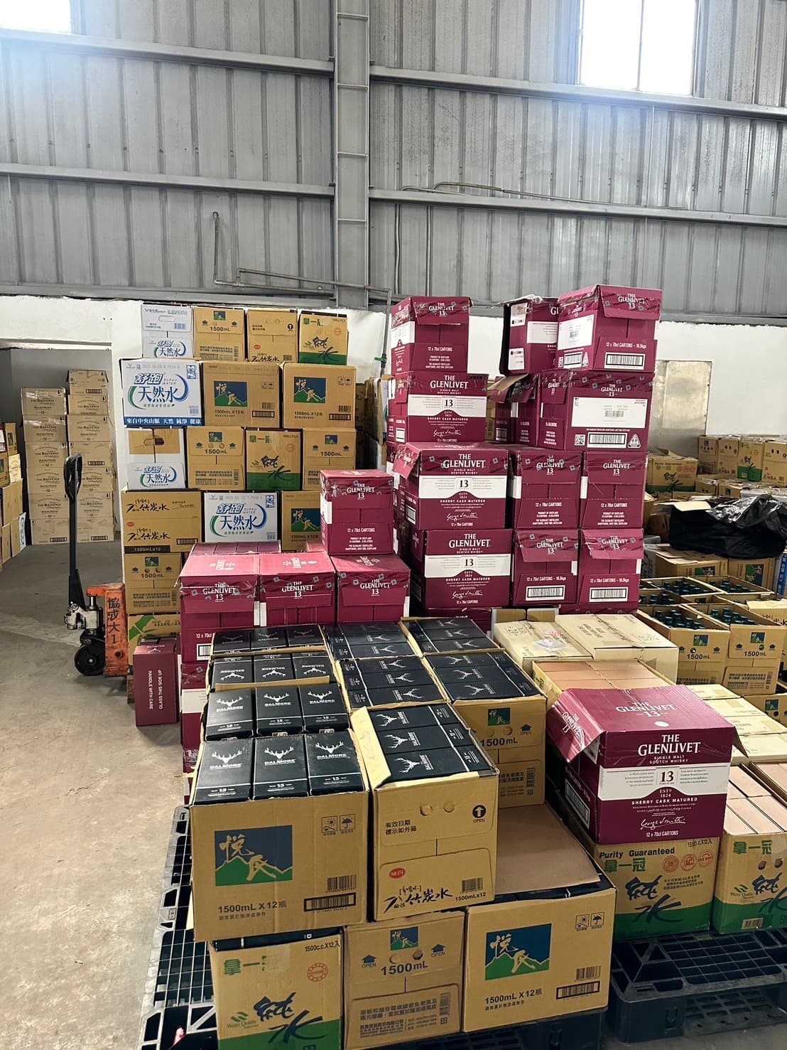 中檢偵破私酒集團。(中撿提供)