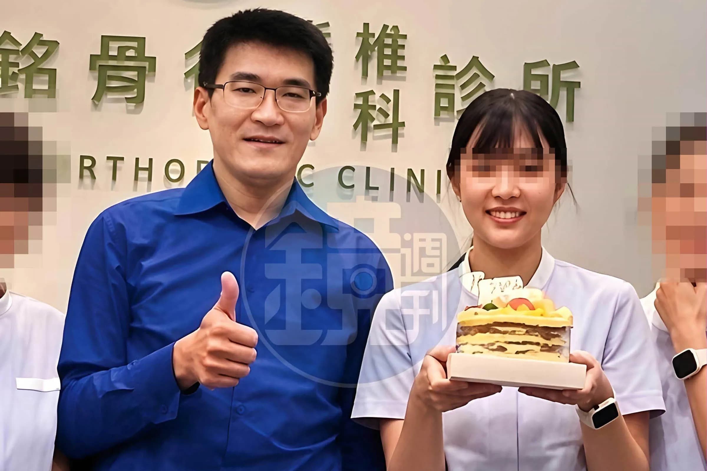 趙建銘疑替許芊芊慶生照片曝光,地方盛傳二人曾交往。陳幸妤也坦言最氣許芊芊。(讀者提供)