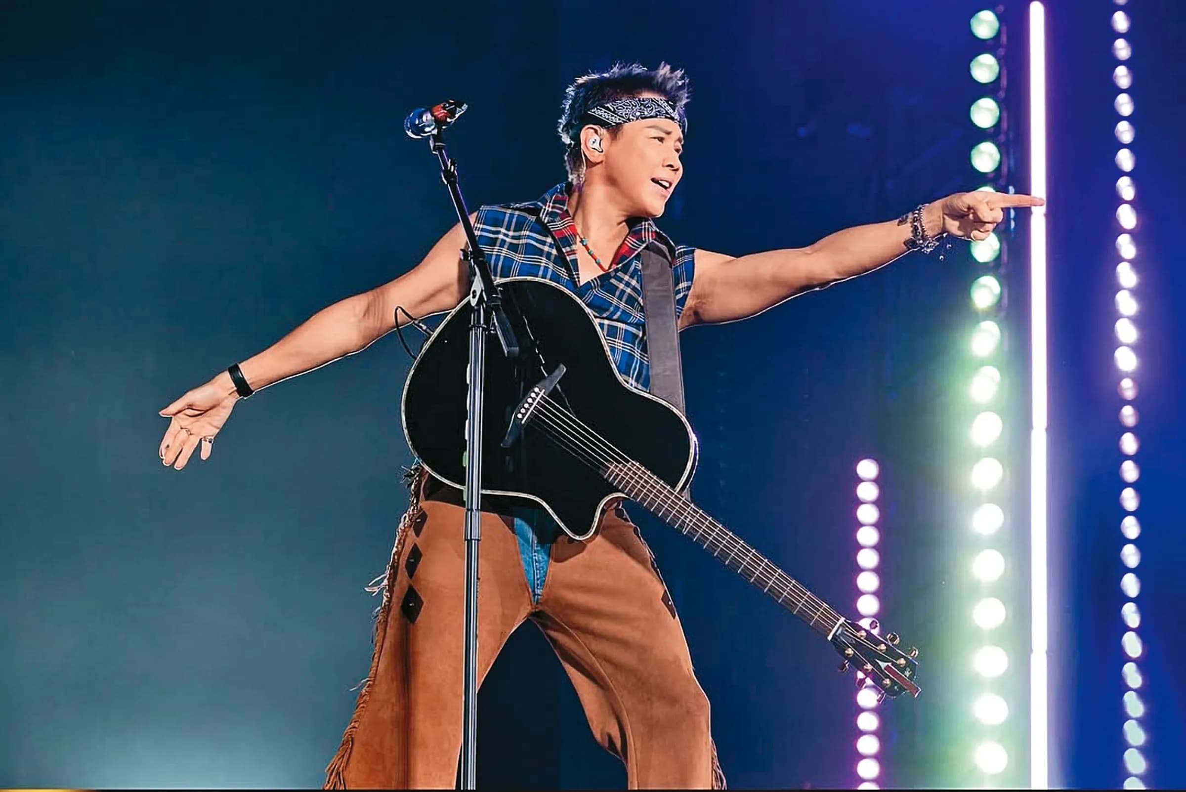 陶喆以《Soul Power II》世界巡迴演唱會再掀巡演熱潮,海外票房強勢,成為華語歌壇老將翻紅代表。(翻攝自陶喆微博)