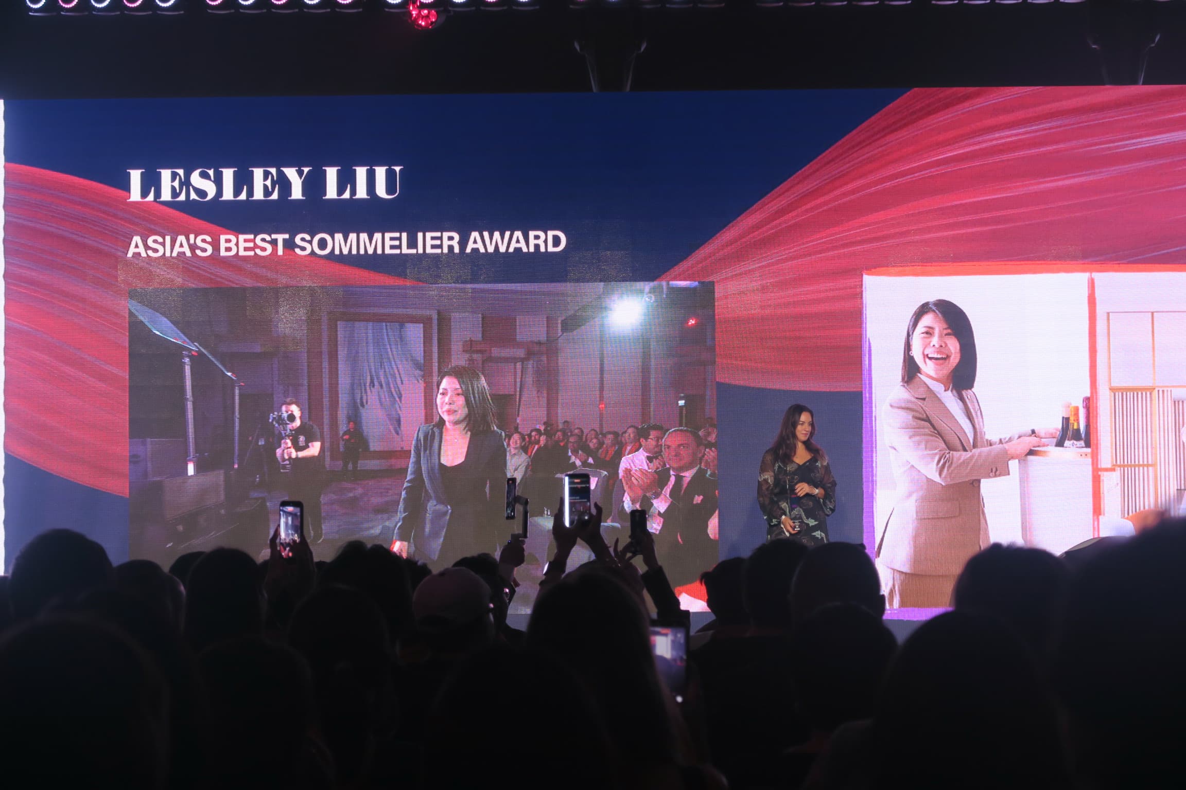 來自南投的劉家旻(Lesley Liu)拿下2026年的「亞洲最佳侍酒師獎」。