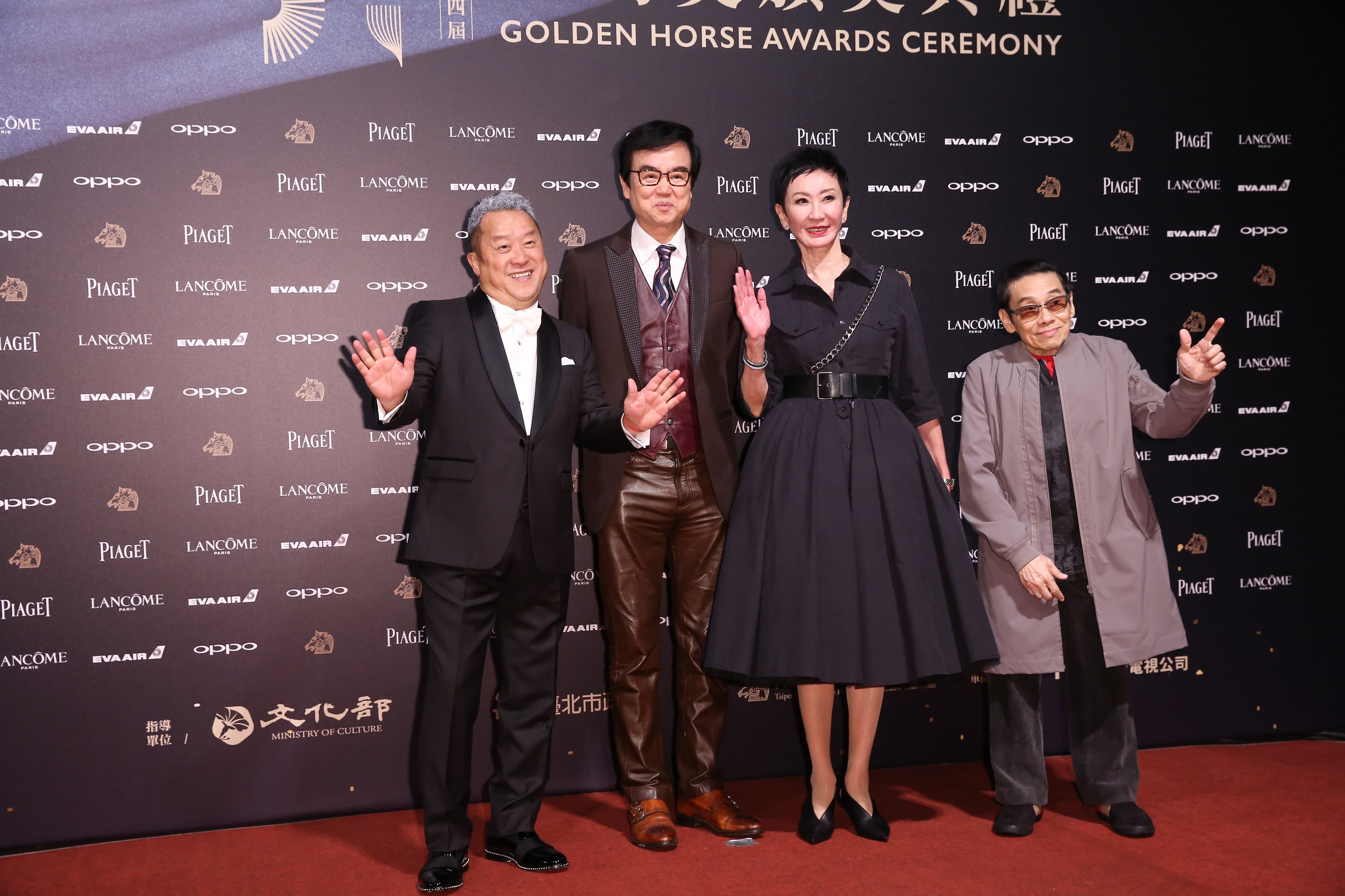 曾志偉、黃百鳴、施南生、泰迪羅賓在當時金馬主席張艾嘉力邀下出席金馬獎,並舉辦論壇,吸引大批影迷朝聖。(本刊資料照)