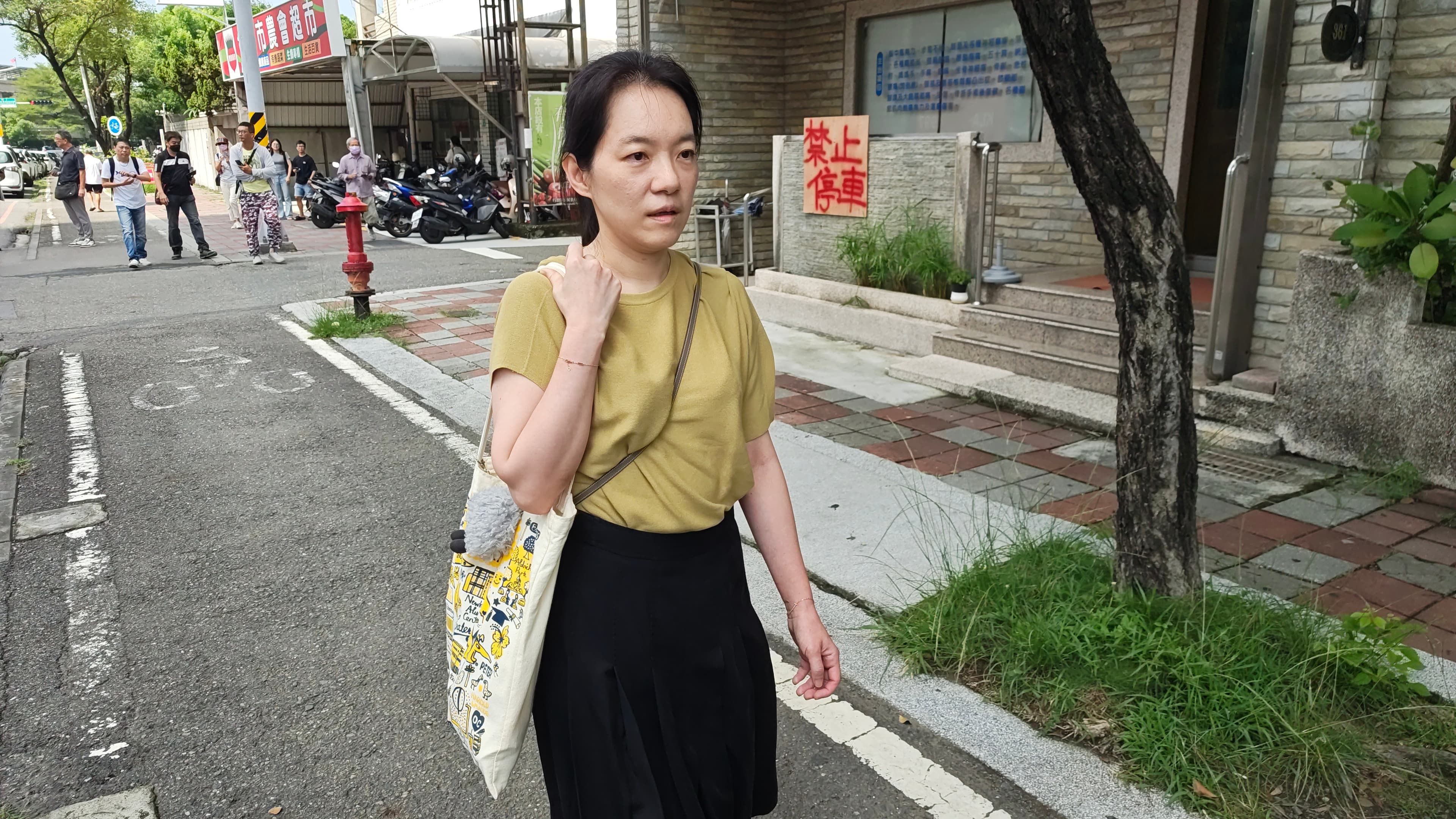 陳幸妤離婚消息曝光後,連日接受媒體訪問。