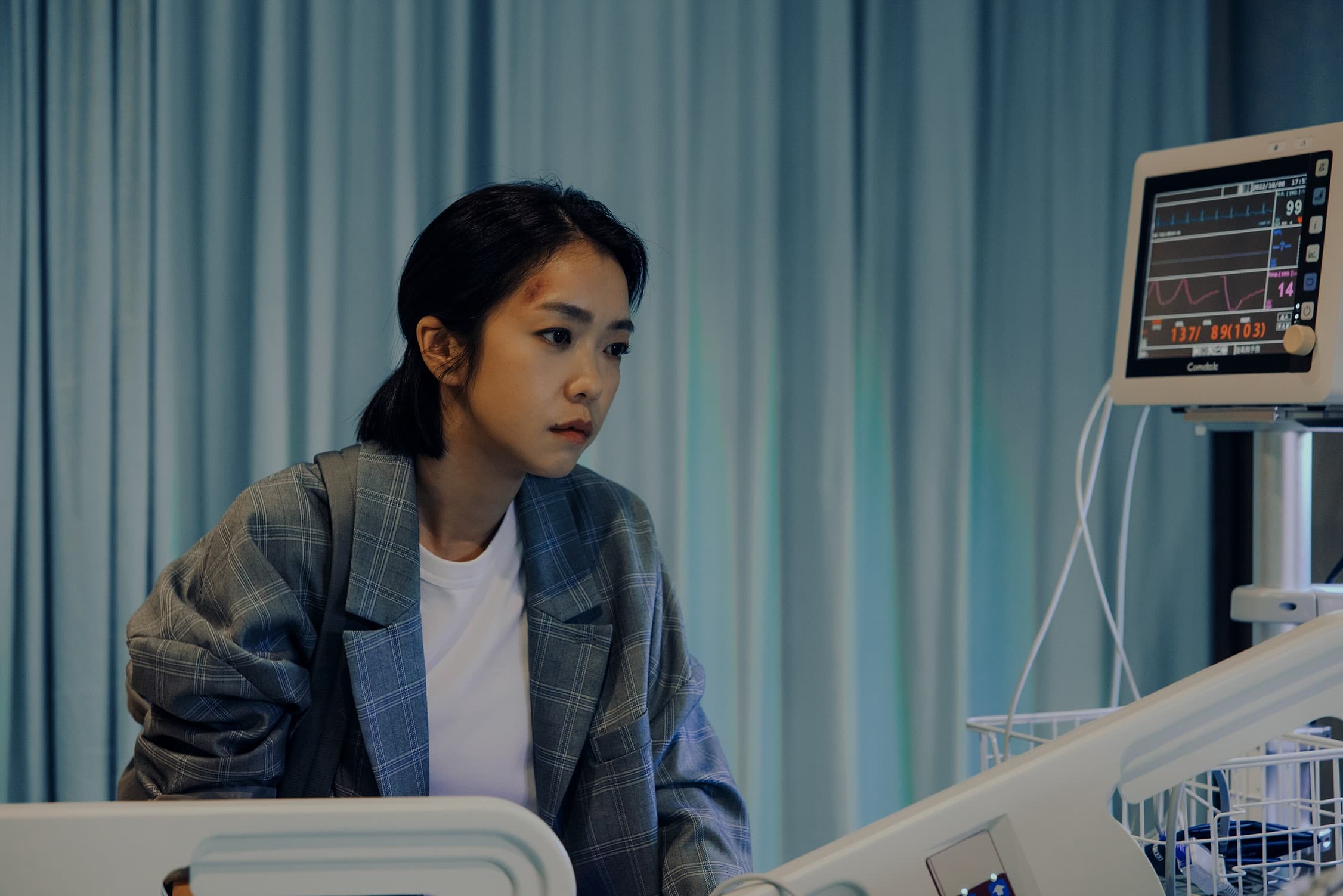 李霈瑜形容角色李欣屏直覺敏銳、熱心積極,卻過於魯莽。(Netflix提供)