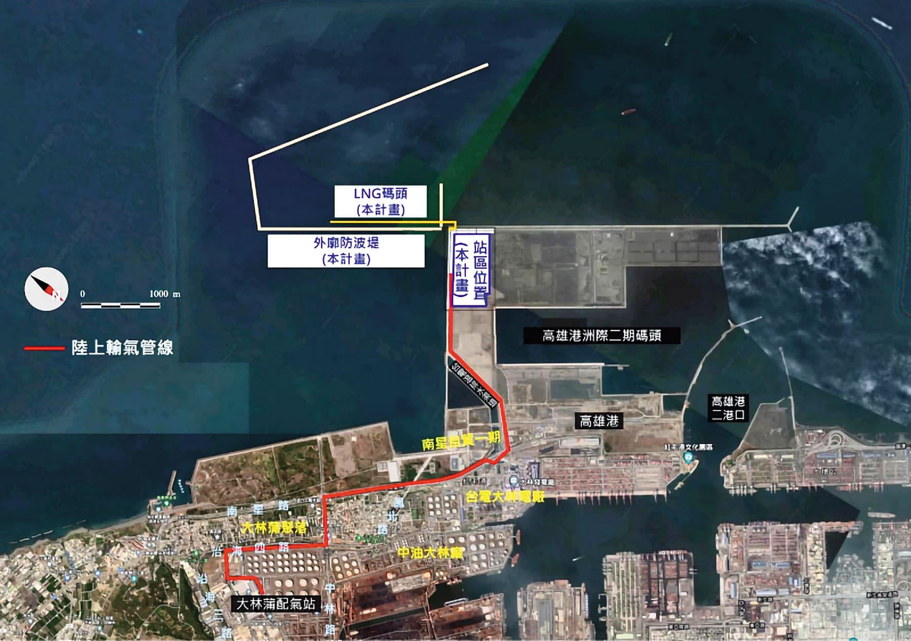 中油七接位於高雄，東丕以255億元取得7-2標，施工難度比皇昌以253億得標的三接二期低。（翻攝維基百科）