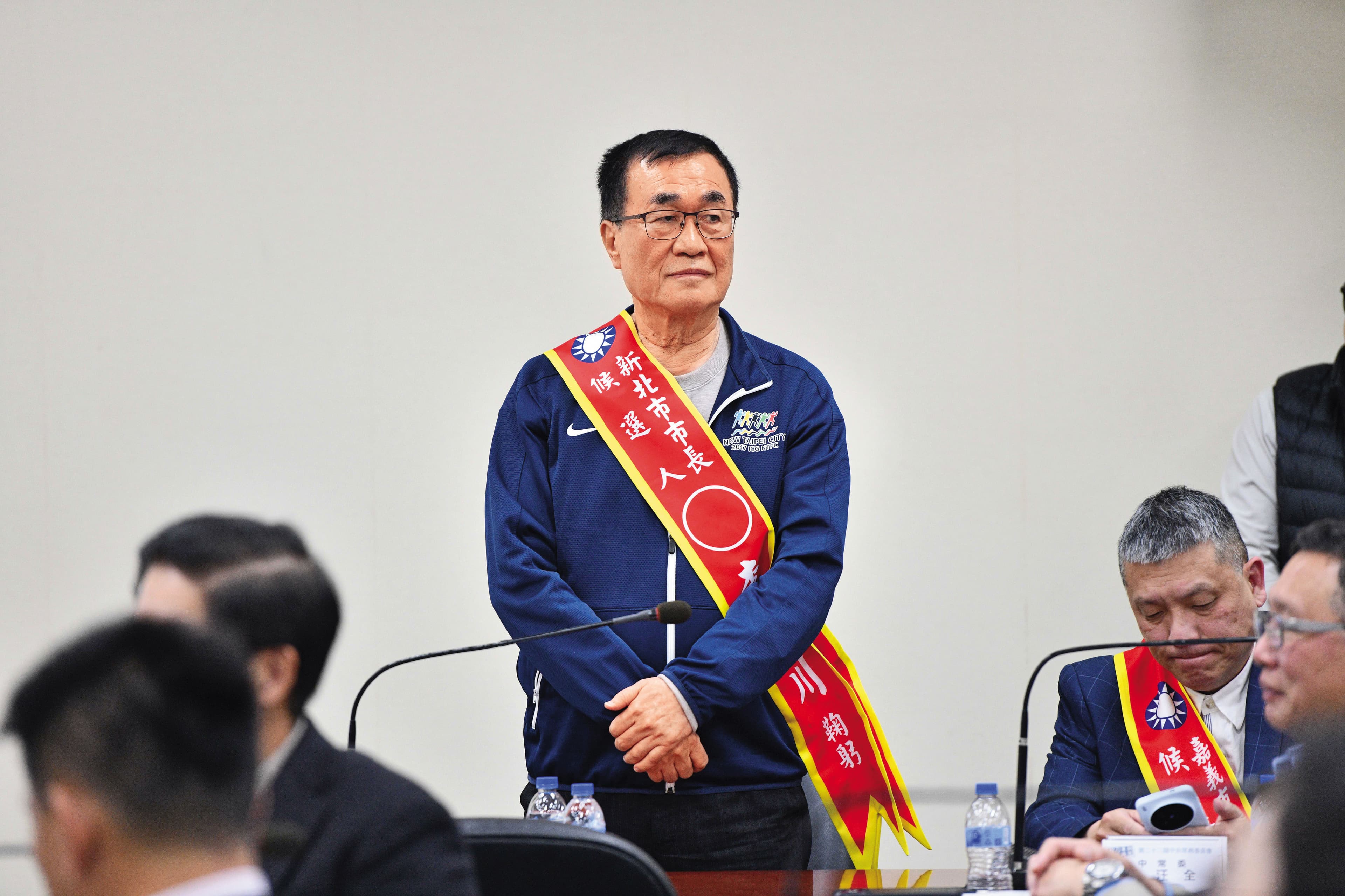 藍營對李四川(圖)出線有信心,但對納黃國昌入競選團隊、選後聯合小內閣有不小疑慮。(鏡報李智為)