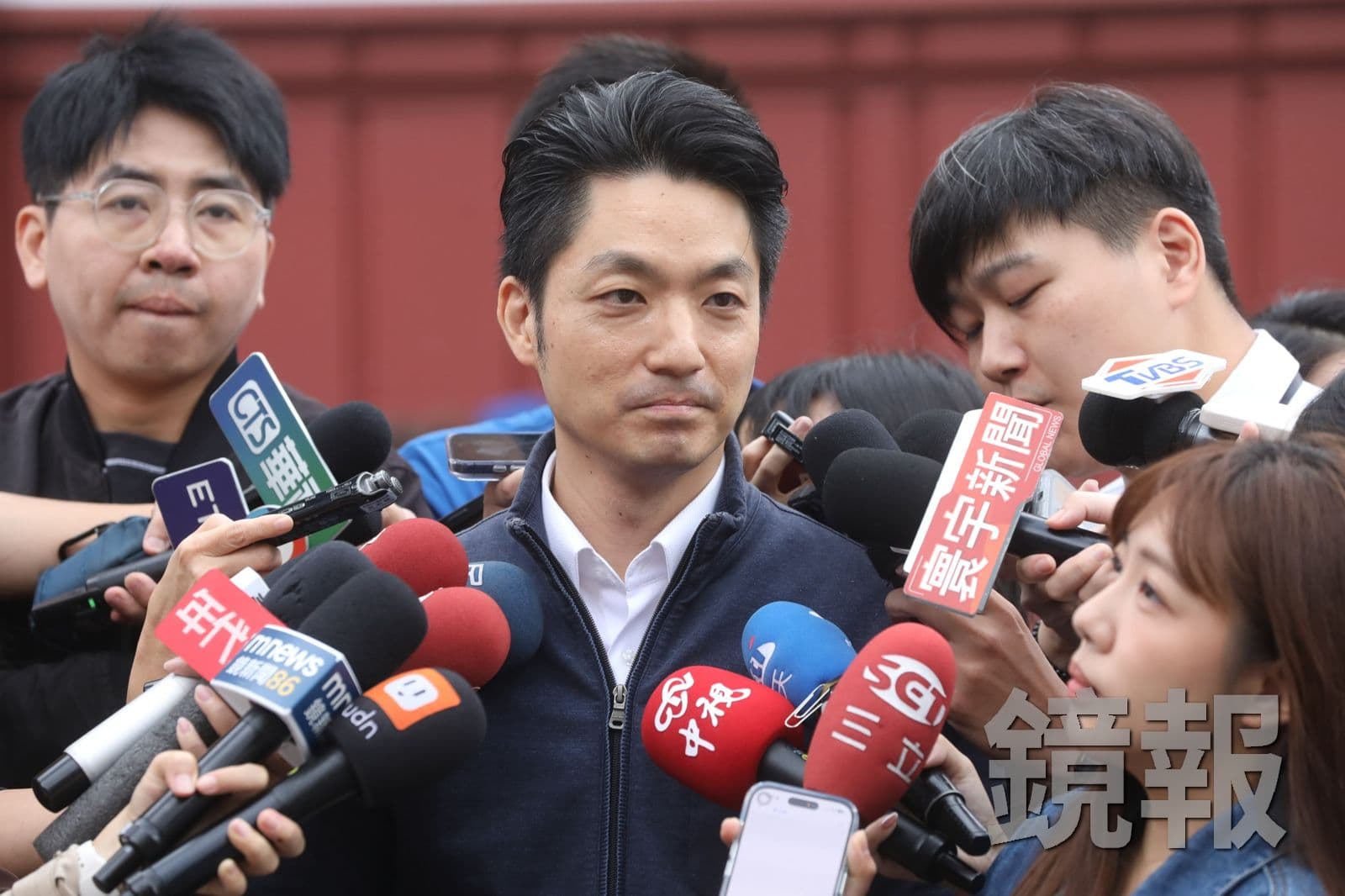 台北市長蔣萬安今(6日)受訪時說,希望能夠和蔡康永見面好好聊一聊,聽聽其想法與意見。攝影林煒凱