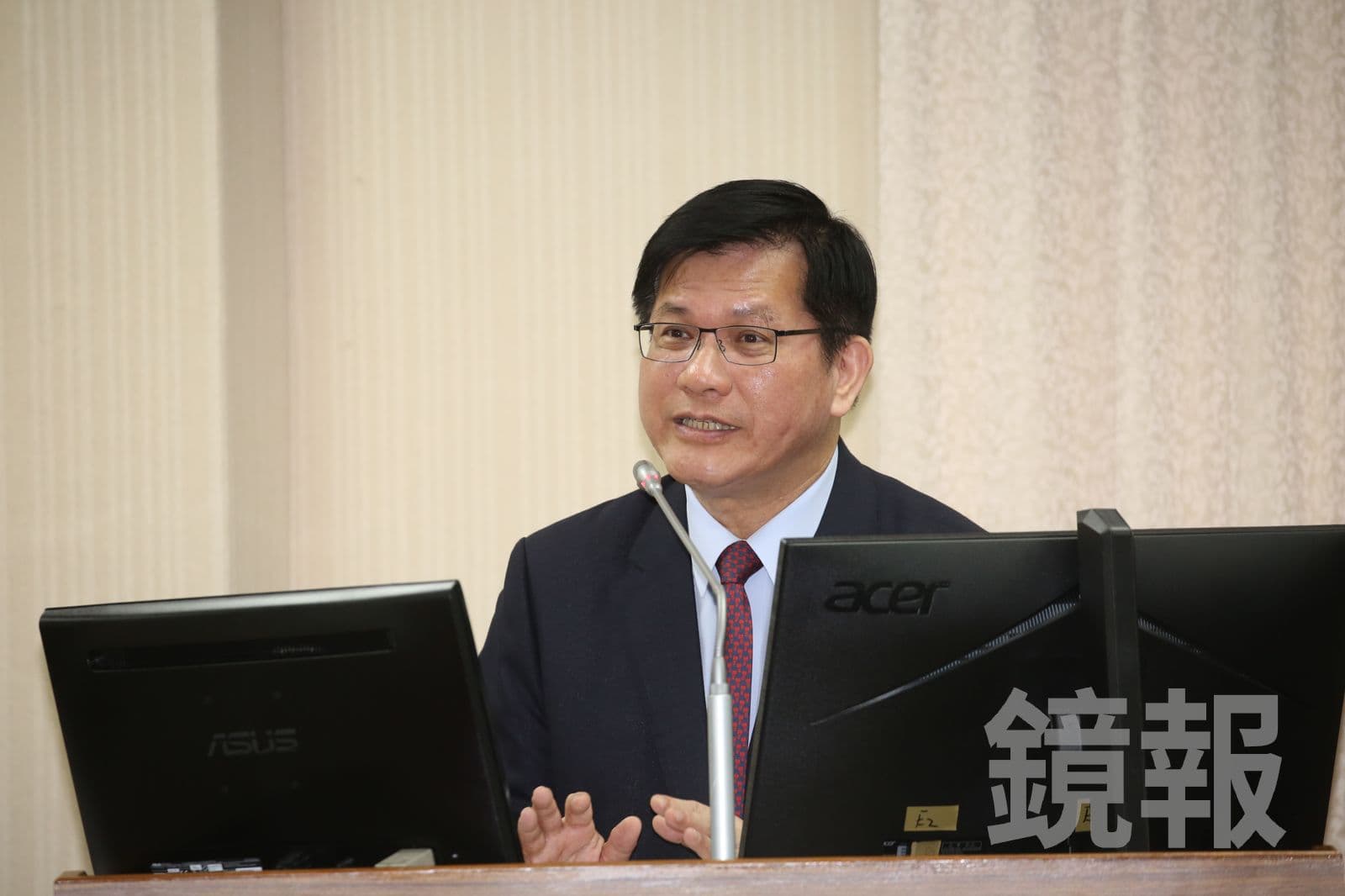 CNN指出,林佳龍宴請美國官員,卻無人出席。圖/董孟航攝