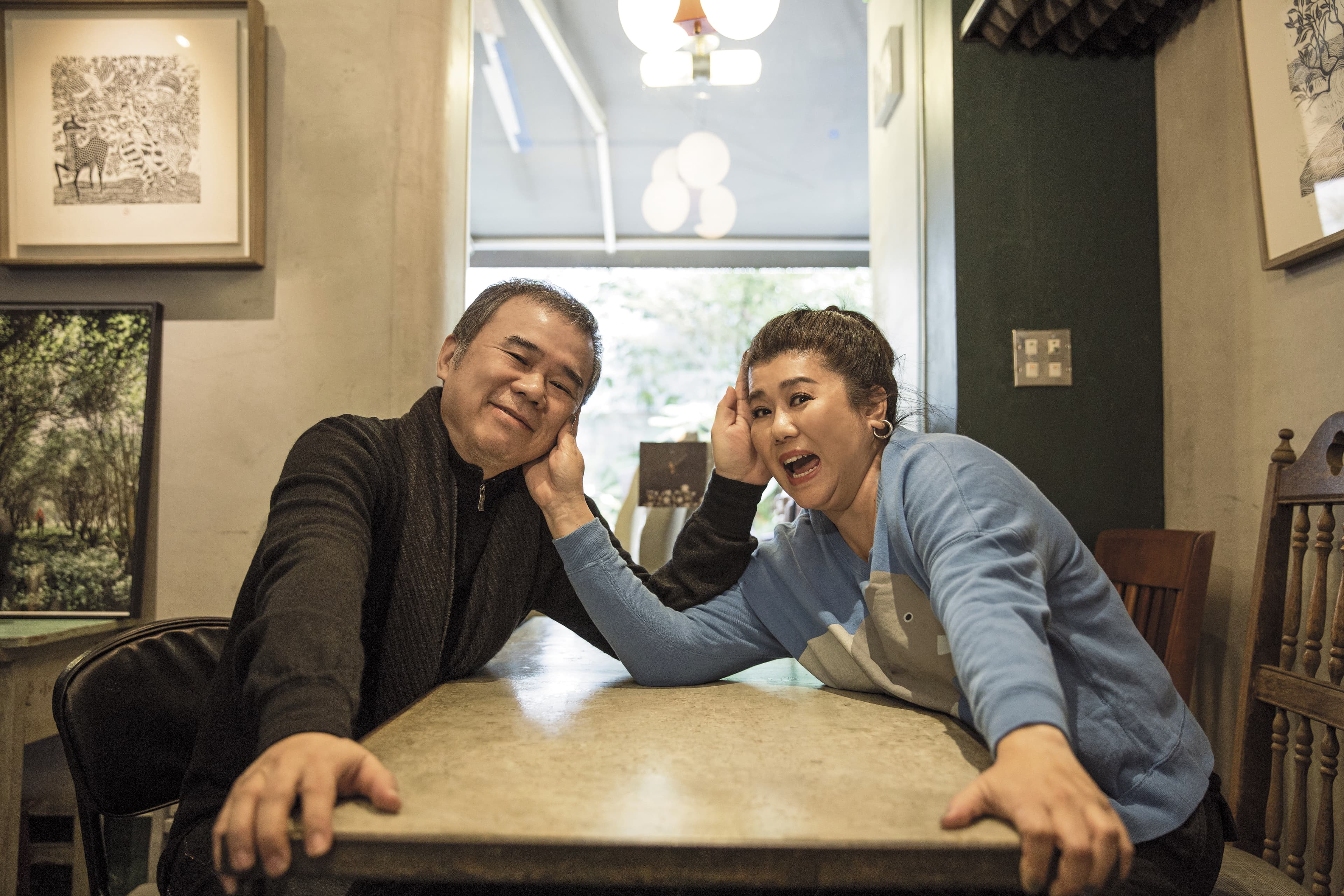 「美秀是個獨特的人,她的節奏感、她的喜感,不是找替身演員可以演出來的。」她當然是陳玉勳的繆思女神。