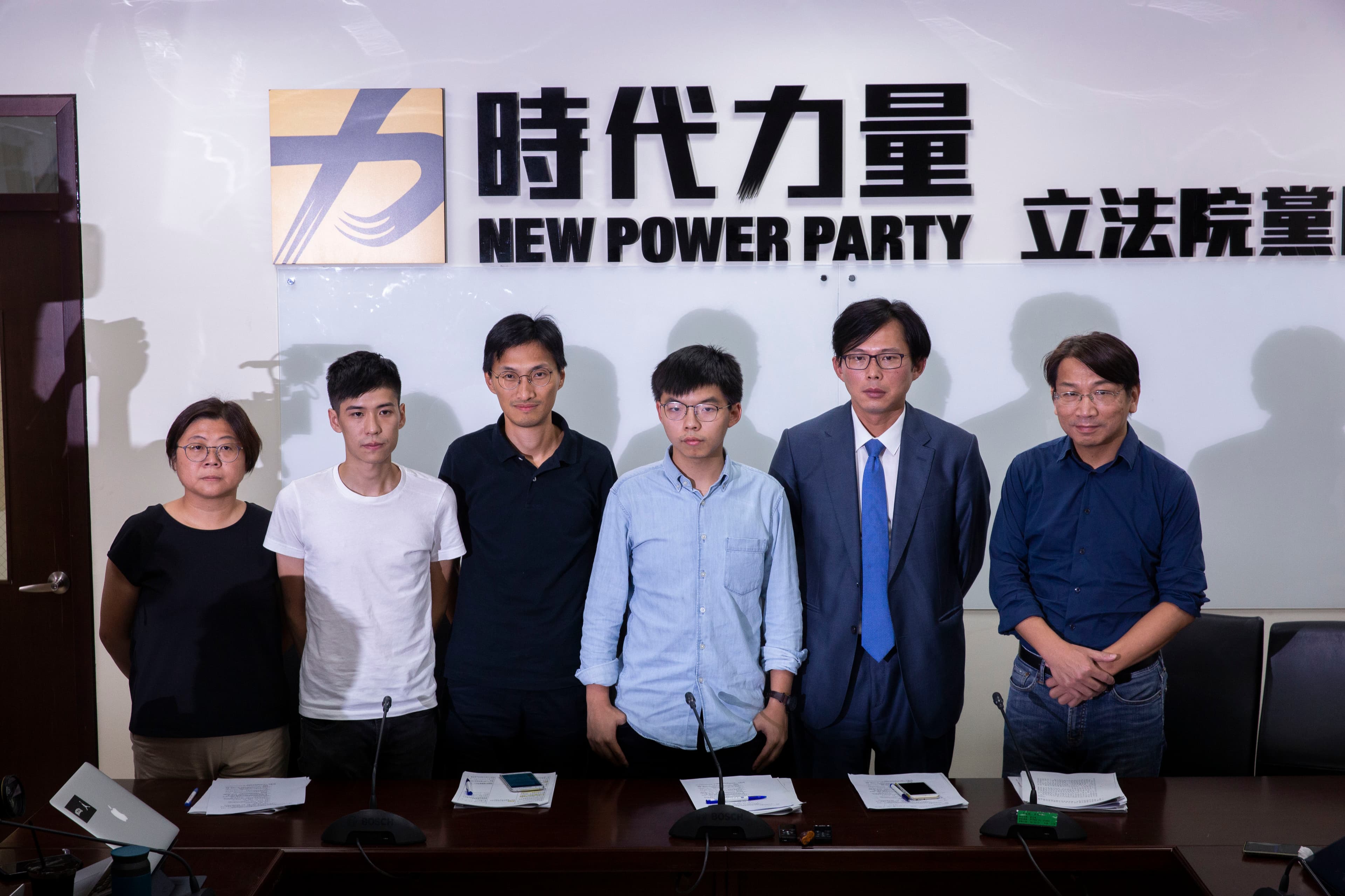 事實上,當年黃之鋒等人來台,除了拜會藍綠代表以外,也拜會了以黃國昌為首的時代力量黨團。(資料照)
