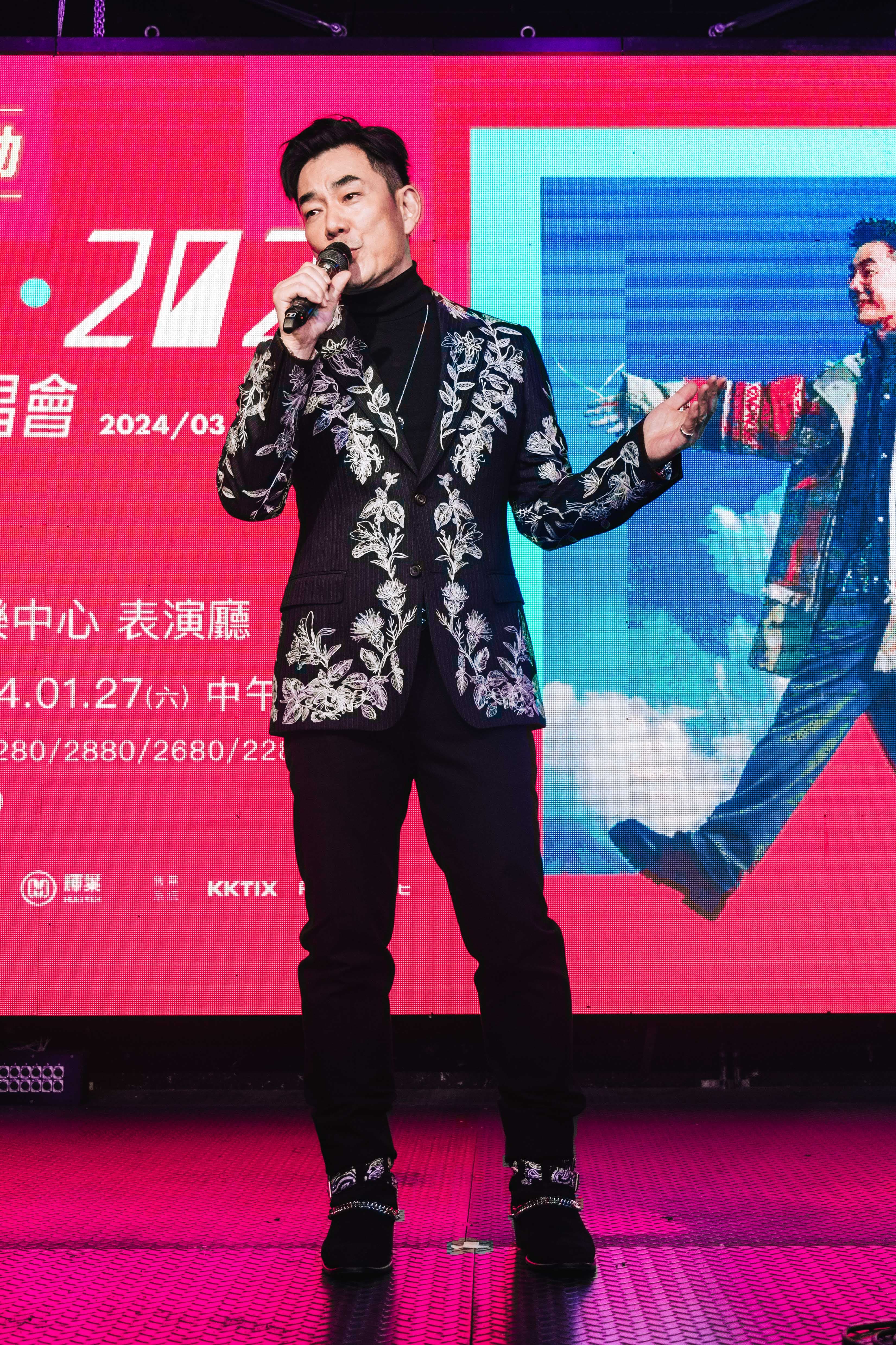 任賢齊這次演唱會將加入新歌與過去較少演唱的B面歌曲。(KKLIVE提供)