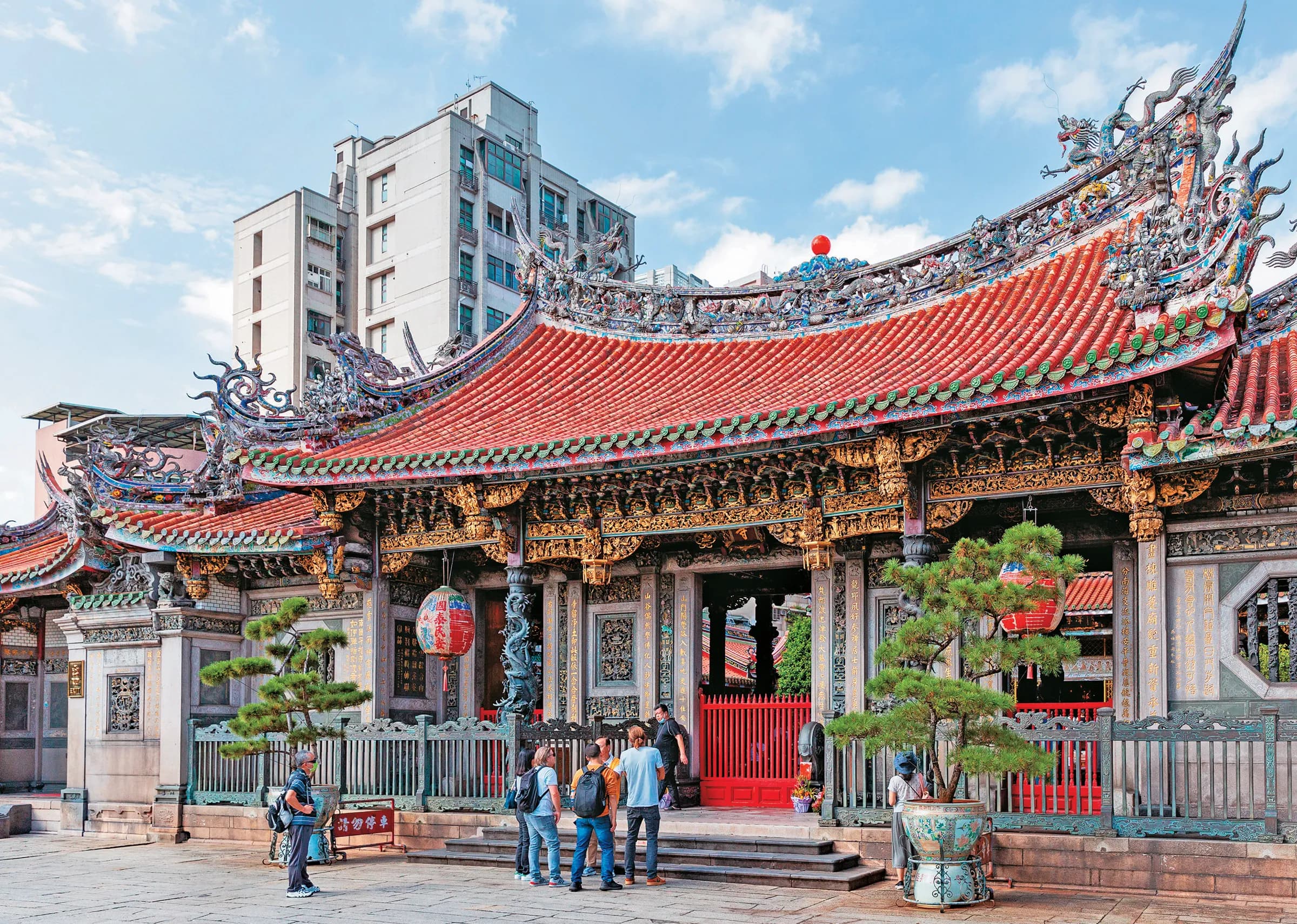 龍山寺。