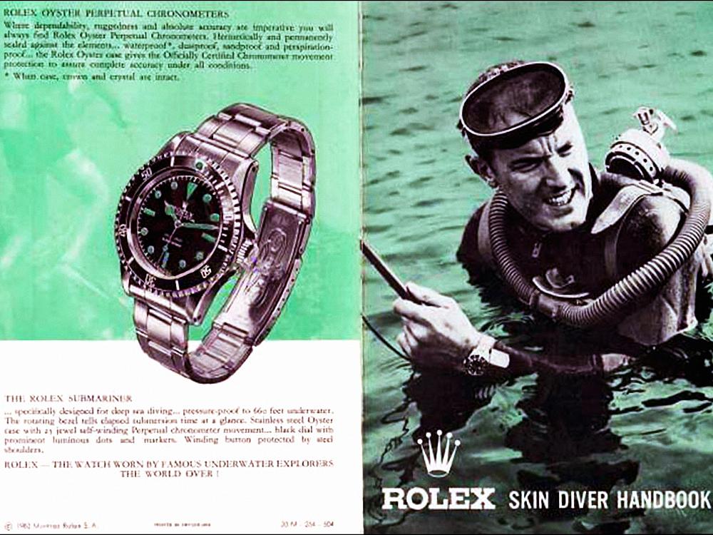 潛水員需要值得信賴的高品質專業潛水錶，在那個腕錶普遍脆弱的年代，也唯有具備蠔式錶殼設計的ROLEX可以符合需求。