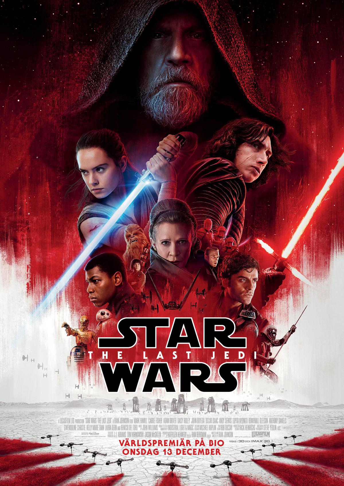 《STAR WARS：最後的絕地武士》Star Wars: The Last Jedi