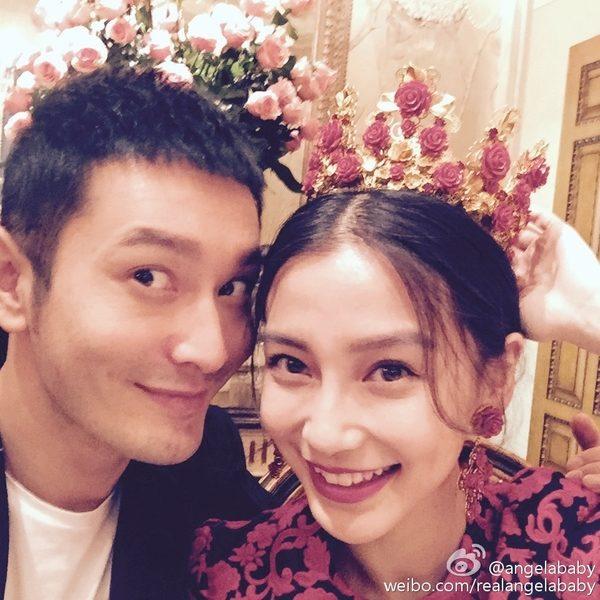 黃曉明娶了小他12歲的Angelababy為妻,兩人恩愛至今成為佳話。