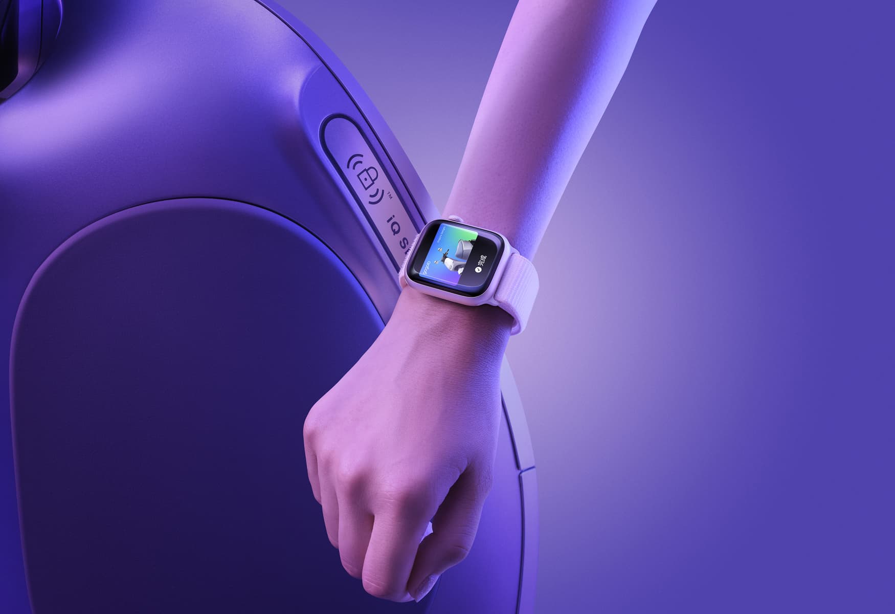 Apple Watch 直接化身 Gogoro 機車 NFC 鑰匙,輕觸車身即可解鎖出發。